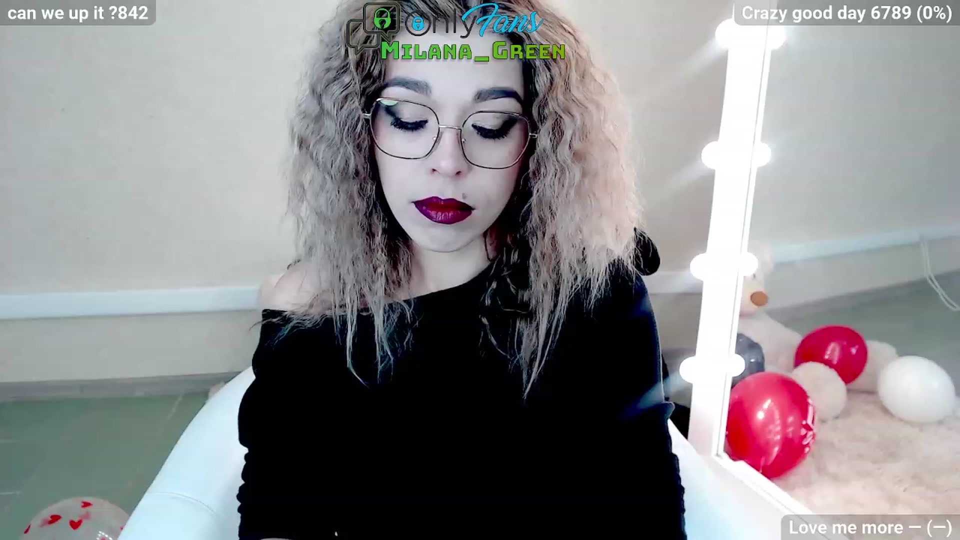 Gallery image thumbnail from MilanaGreen's myfreecams stream on, 02/14/2023, 12:01 image 1 of 20