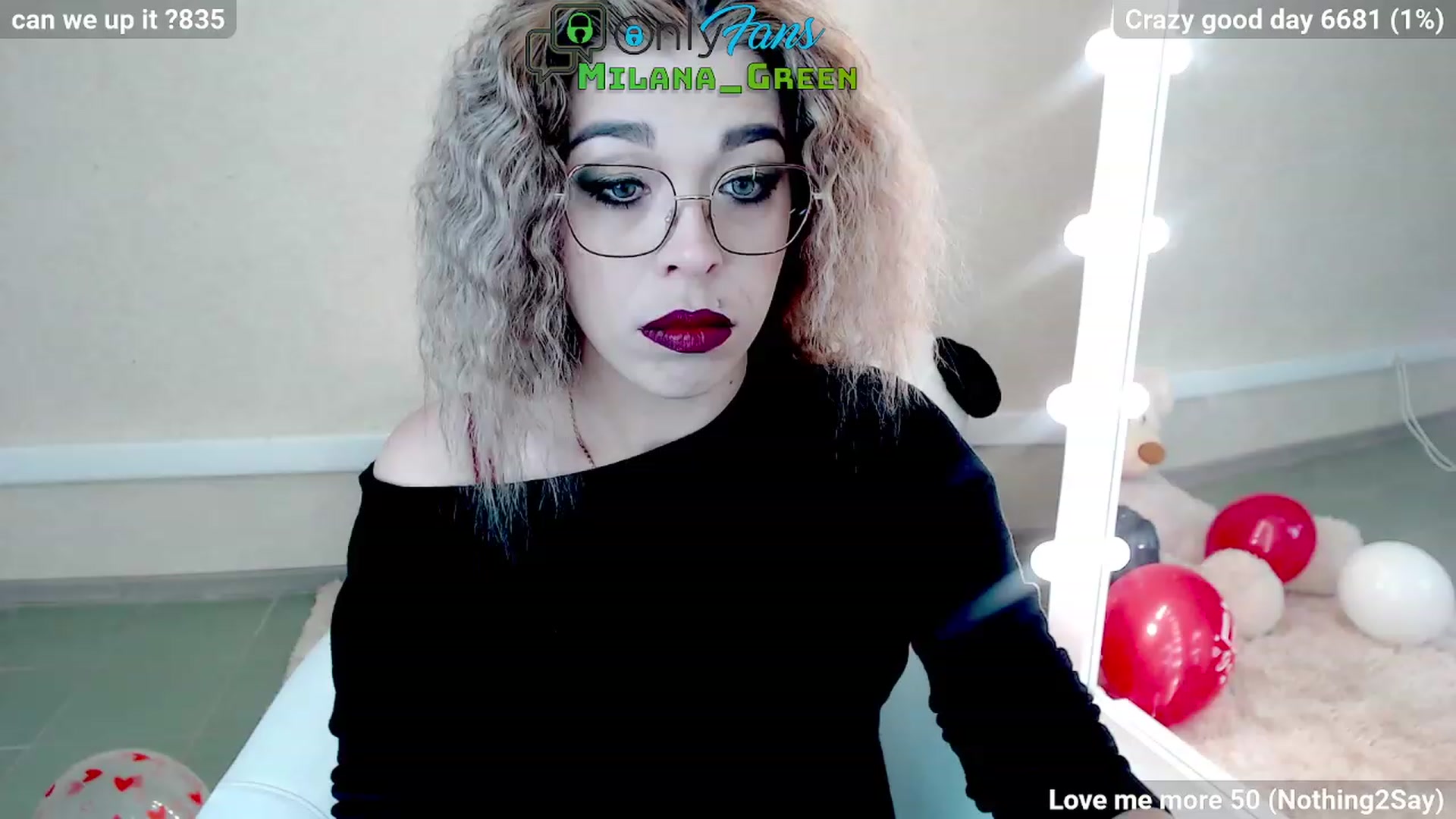 Gallery image thumbnail from MilanaGreen's myfreecams stream on, 02/14/2023, 12:01 image 7 of 20