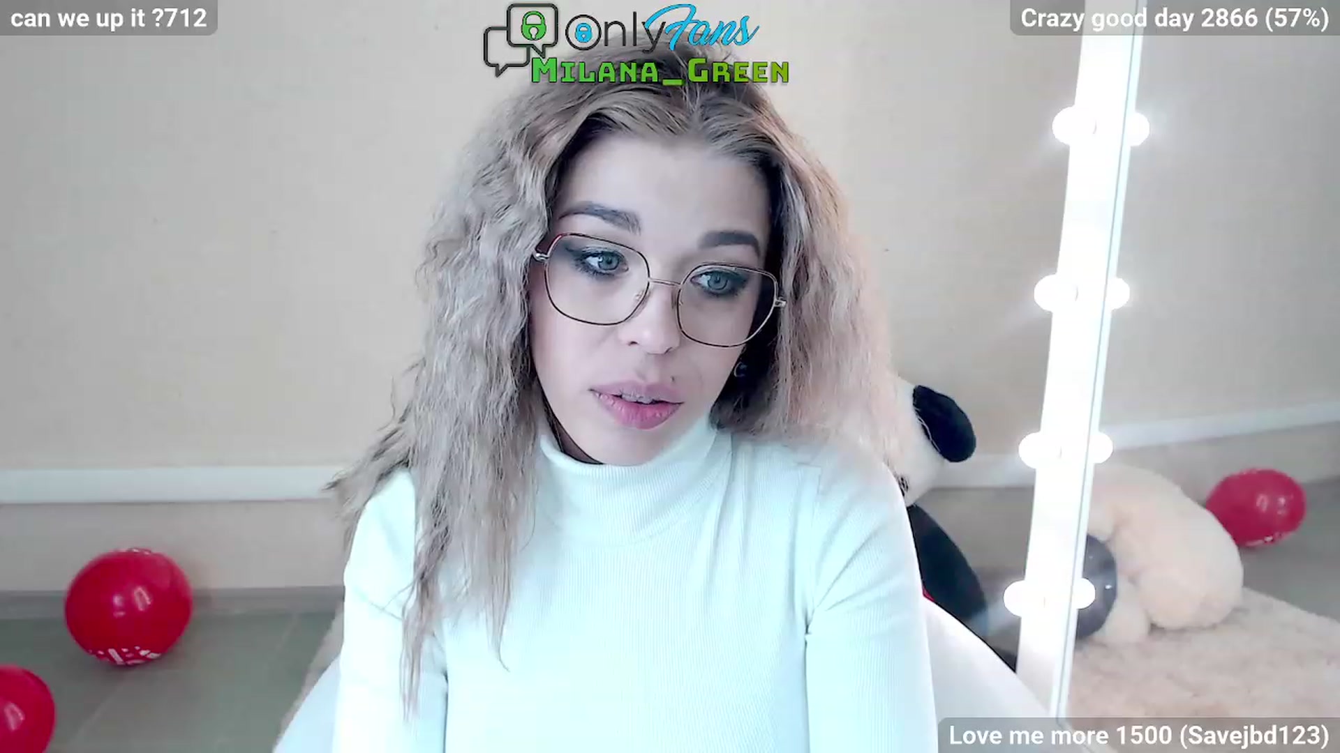 Gallery image thumbnail from MilanaGreen's myfreecams stream on, 02/15/2023, 14:00 image 19 of 20