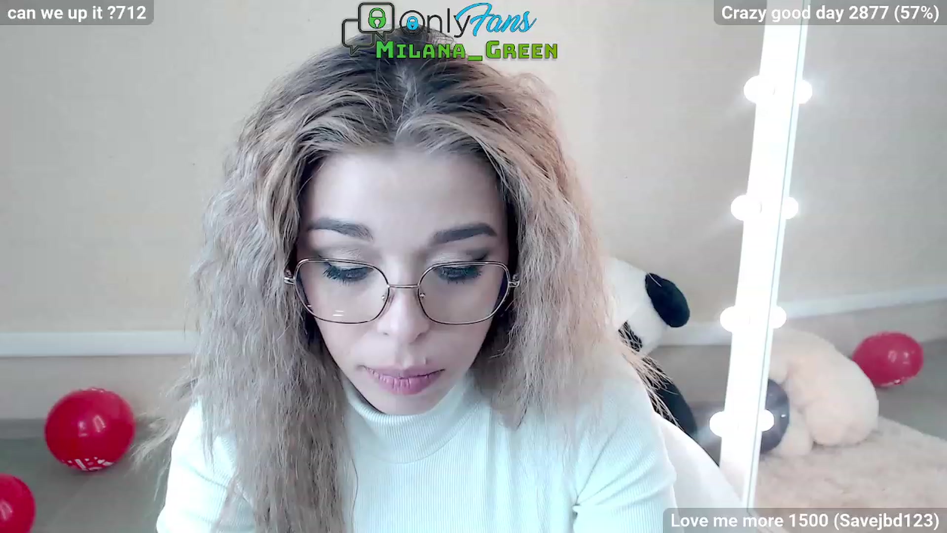 Gallery image thumbnail from MilanaGreen's myfreecams stream on, 02/15/2023, 14:00 image 8 of 20