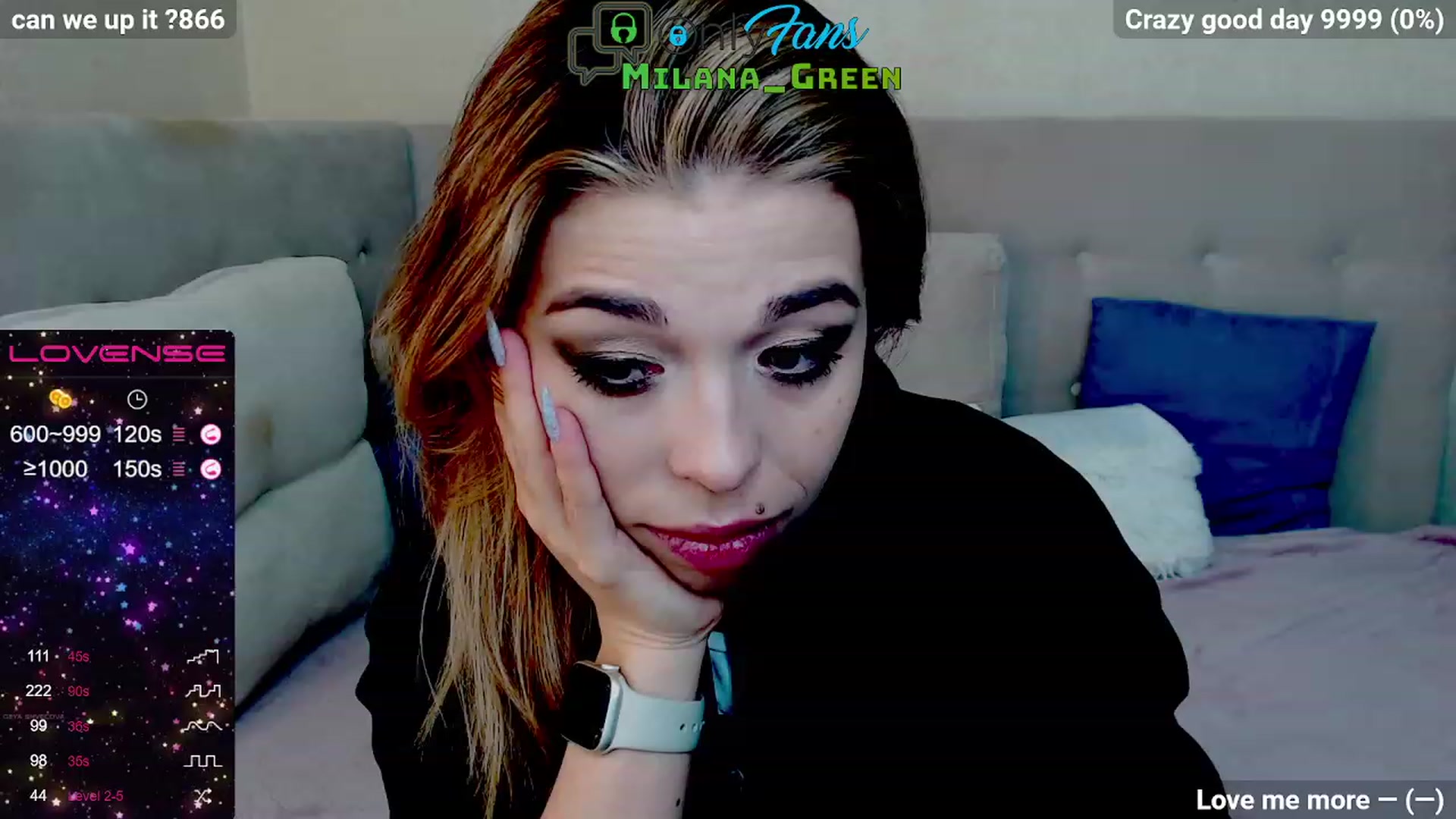 Gallery image thumbnail from MilanaGreen's myfreecams stream on, 02/23/2023, 10:53 image 18 of 20