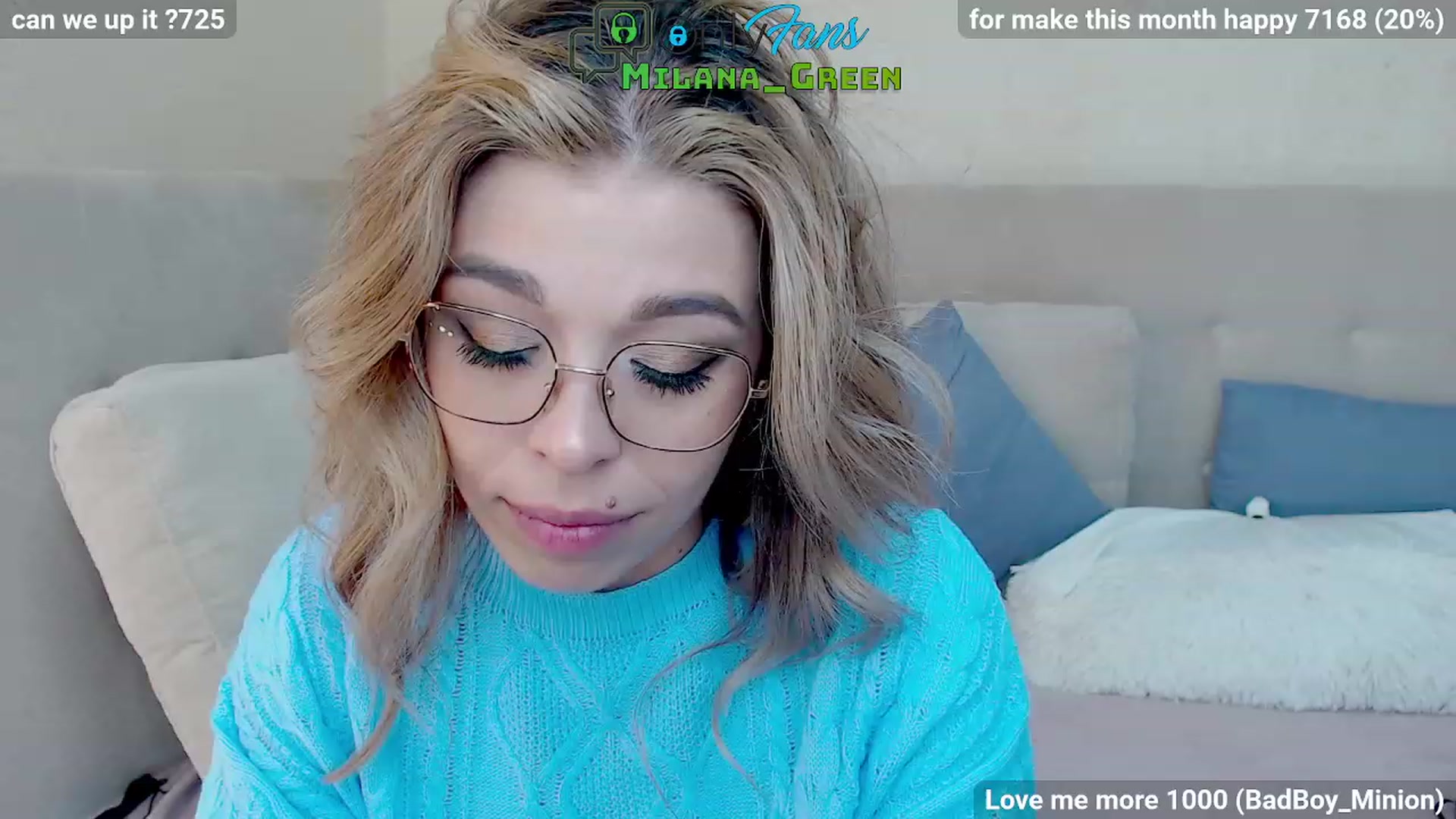 Gallery image thumbnail from MilanaGreen's myfreecams stream on, 02/28/2023, 13:11 image 6 of 20