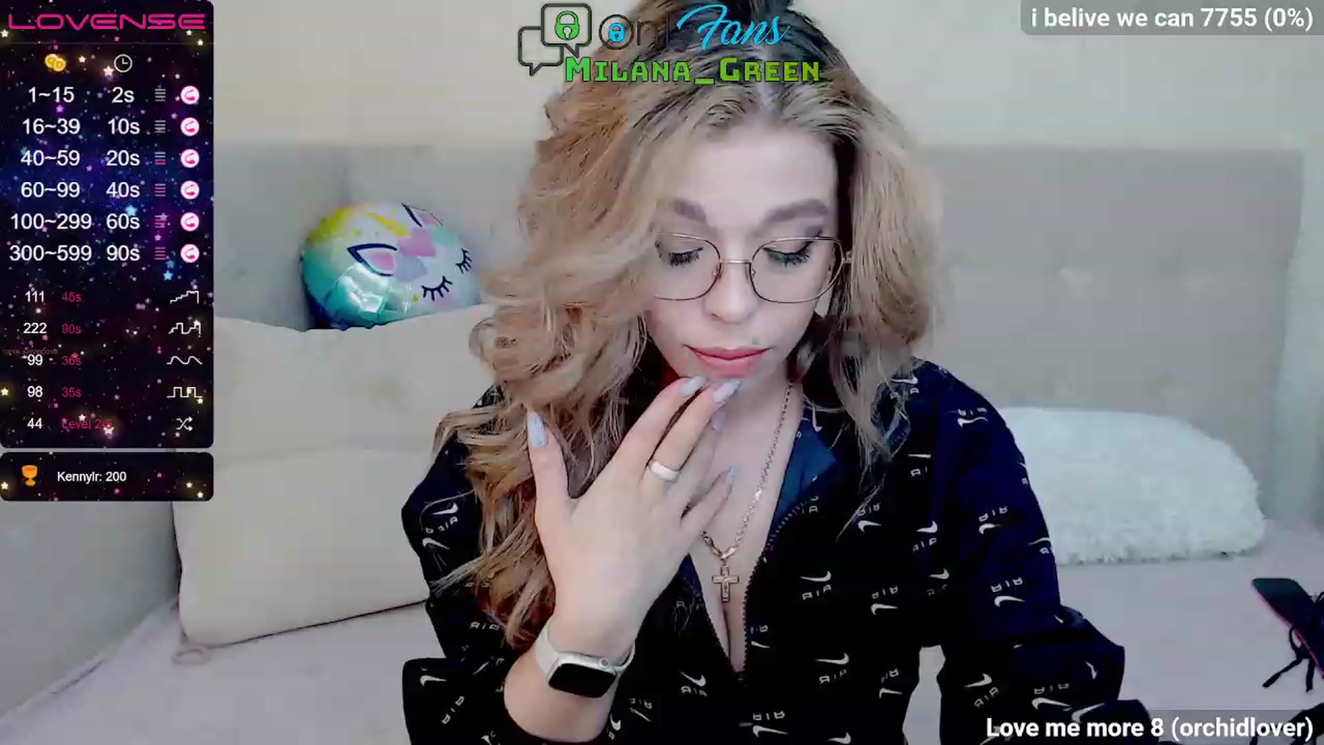 Gallery image thumbnail from MilanaGreen's myfreecams stream on, 03/11/2023, 11:25 image 20 of 20