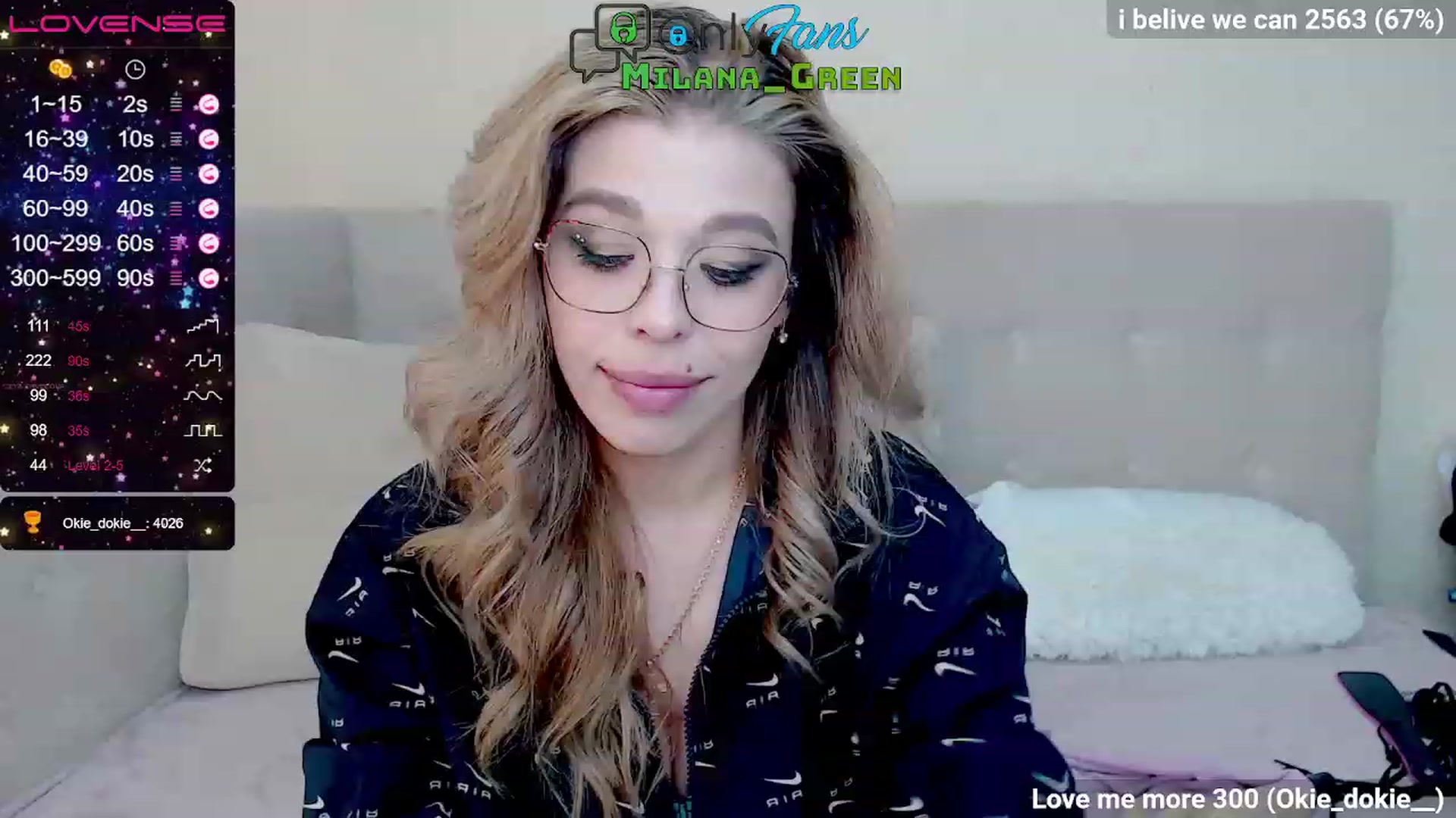 Gallery image thumbnail from MilanaGreen's myfreecams stream on, 03/11/2023, 15:17 image 19 of 20