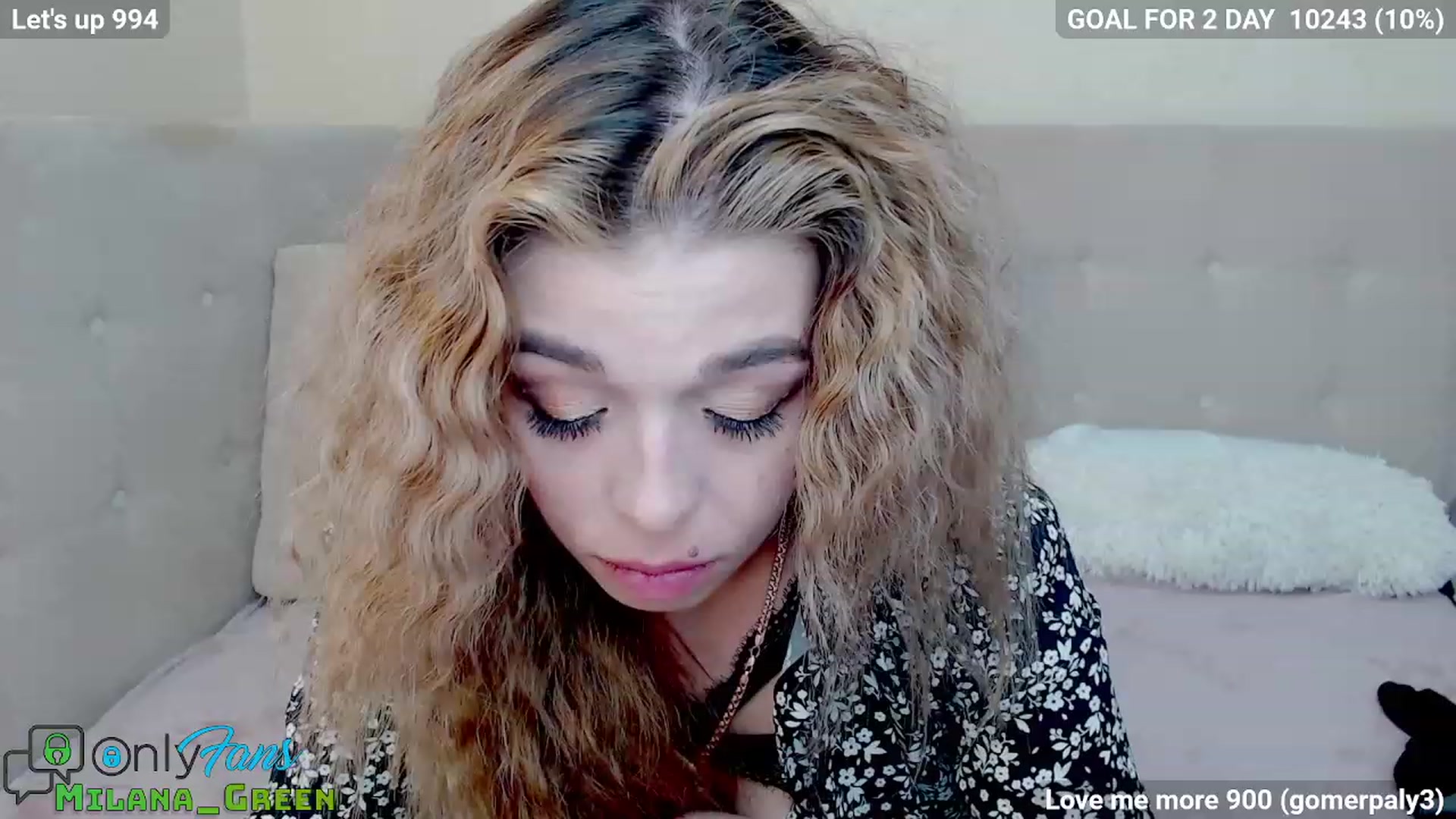 Gallery image thumbnail from MilanaGreen's myfreecams stream on, 03/14/2023, 14:00 image 15 of 20