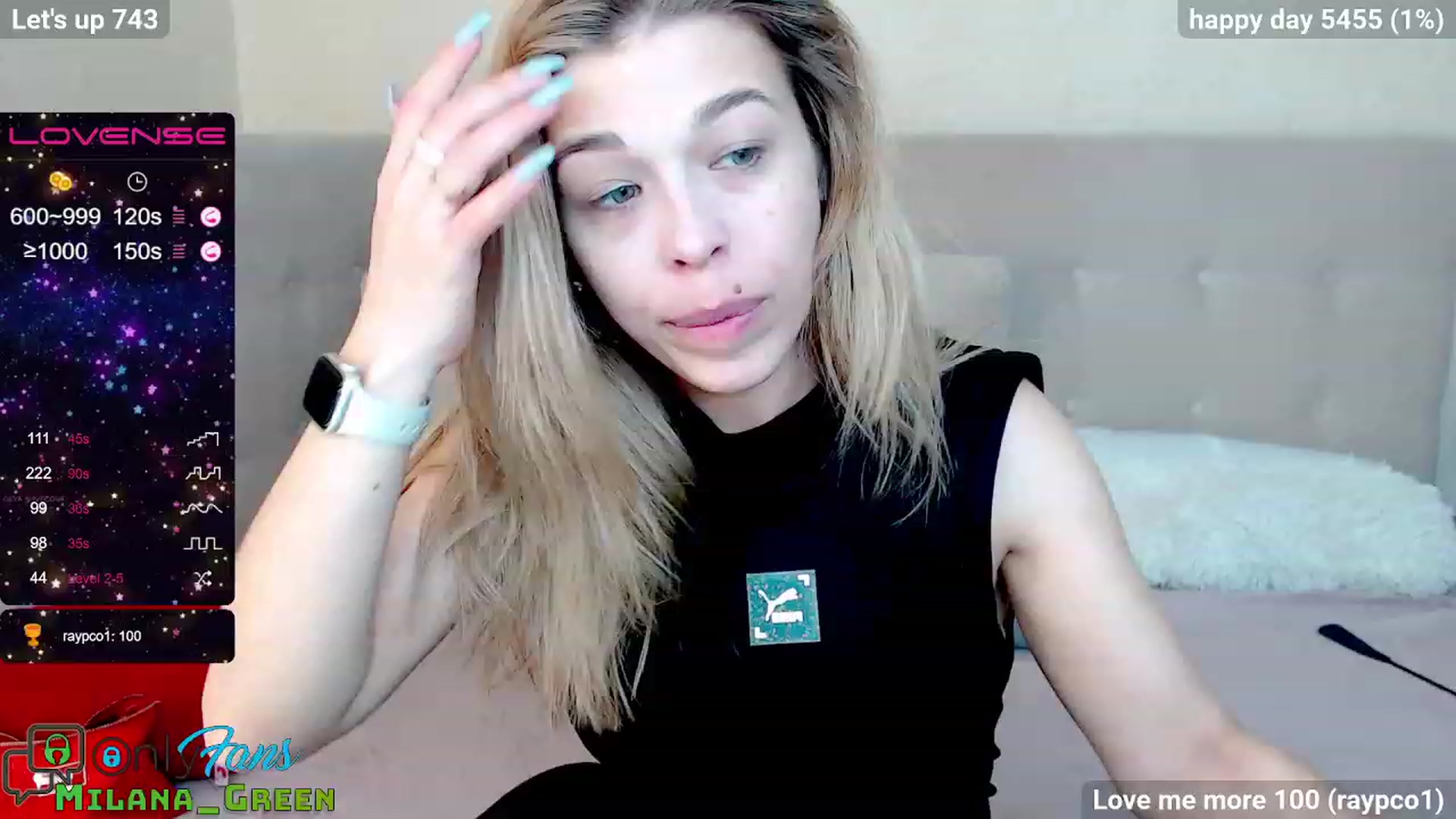 Gallery image thumbnail from MilanaGreen's myfreecams stream on, 03/22/2023, 13:00 image 6 of 20