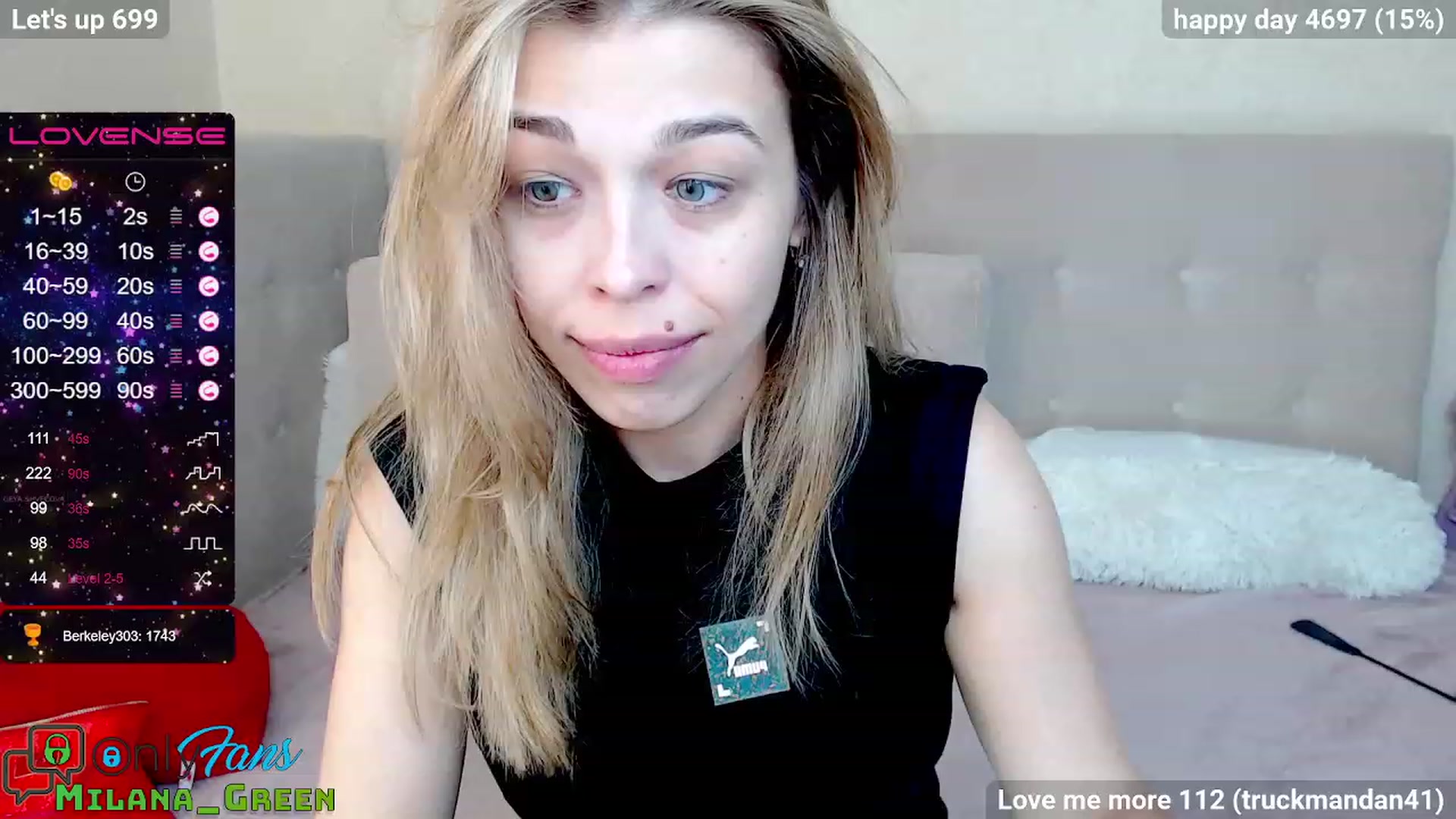 Gallery image thumbnail from MilanaGreen's myfreecams stream on, 03/22/2023, 13:00 image 20 of 20
