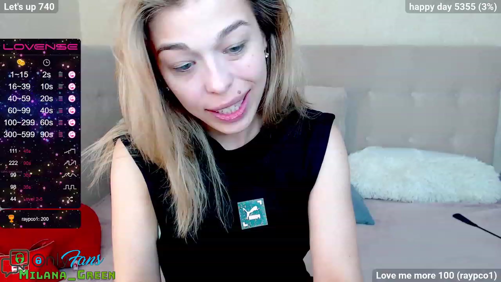 Gallery image thumbnail from MilanaGreen's myfreecams stream on, 03/22/2023, 13:00 image 8 of 20