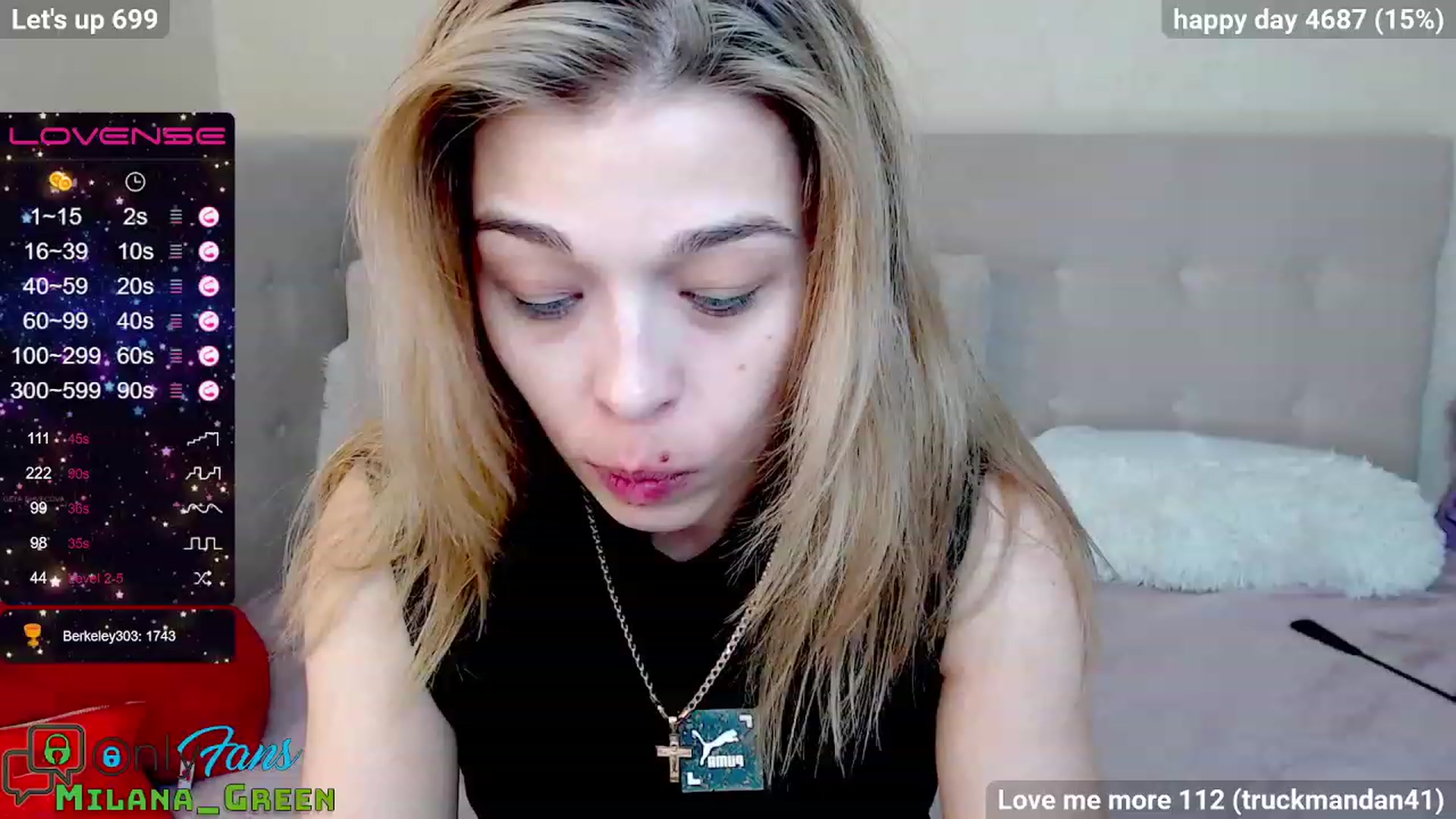 Gallery image thumbnail from MilanaGreen's myfreecams stream on, 03/22/2023, 13:58 image 1 of 20