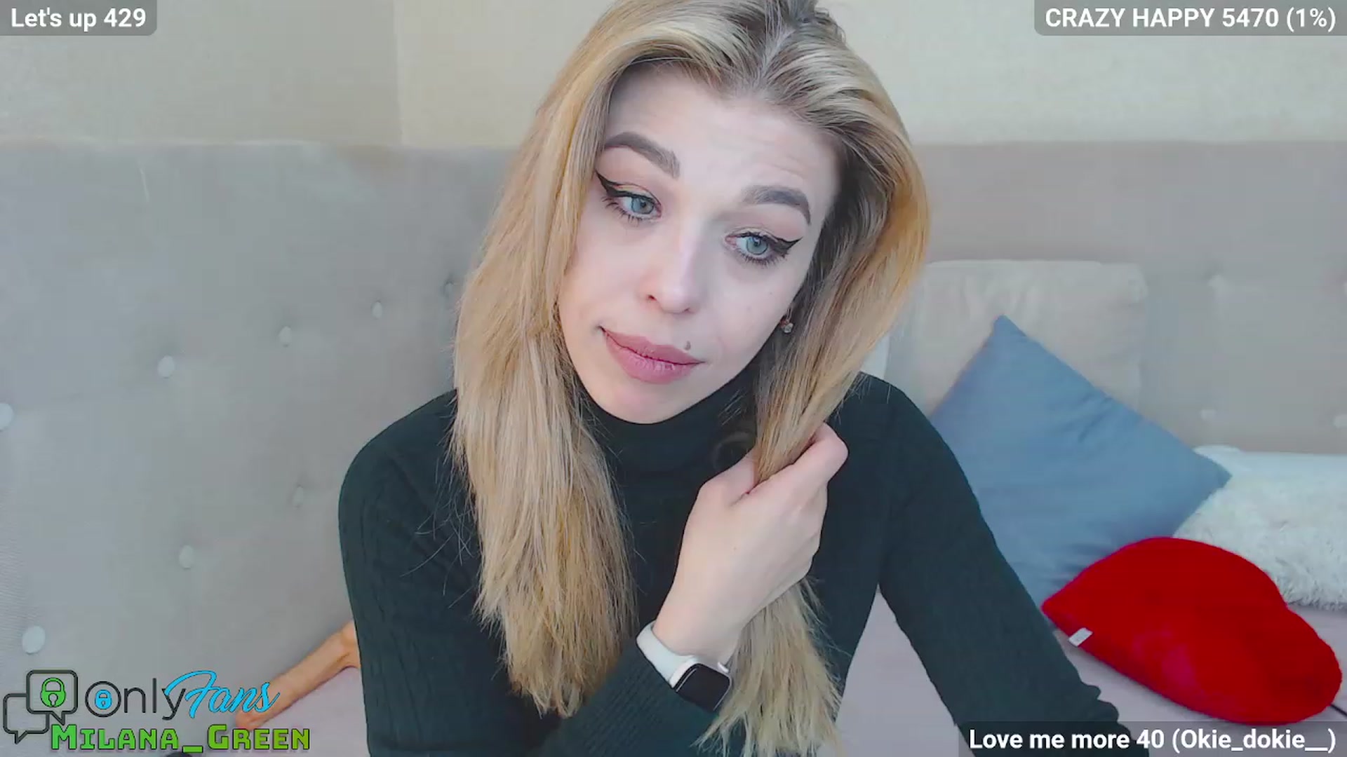 Gallery image thumbnail from MilanaGreen's myfreecams stream on, 04/06/2023, 11:54 image 2 of 20