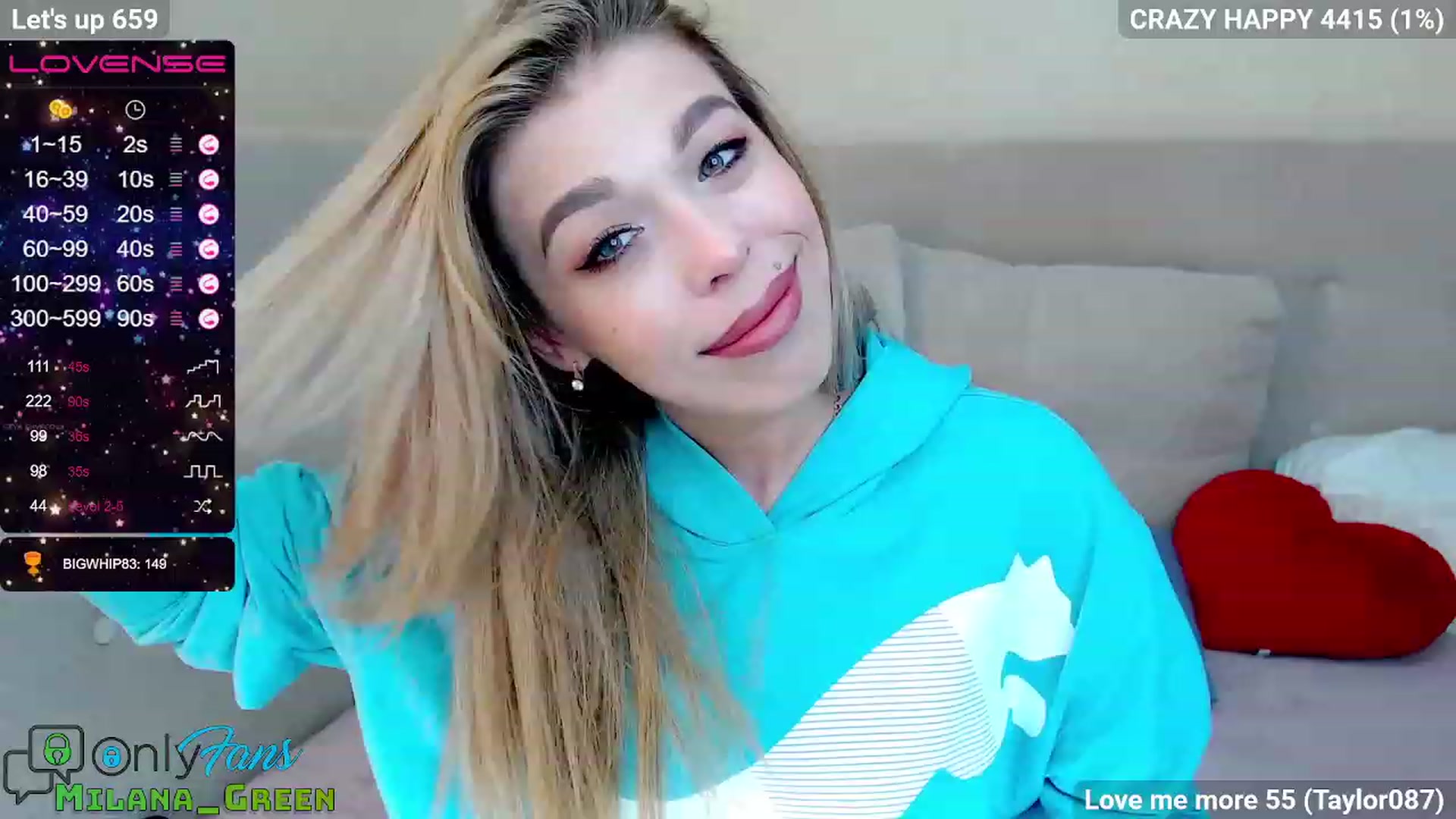 Gallery image thumbnail from MilanaGreen's myfreecams stream on, 04/19/2023, 11:23 image 1 of 20