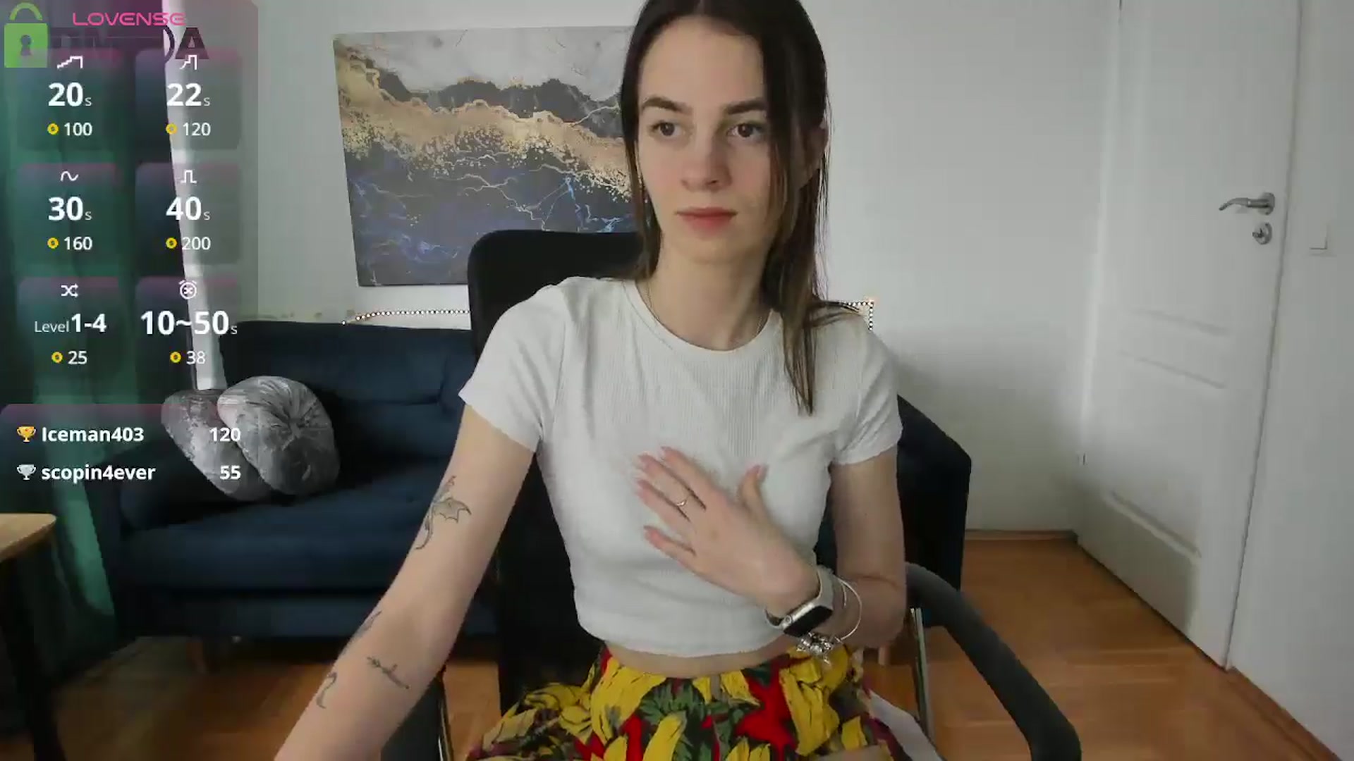 Gallery image thumbnail from MileyBee's myfreecams stream on, 04/21/2025, 11:42 image 6 of 20