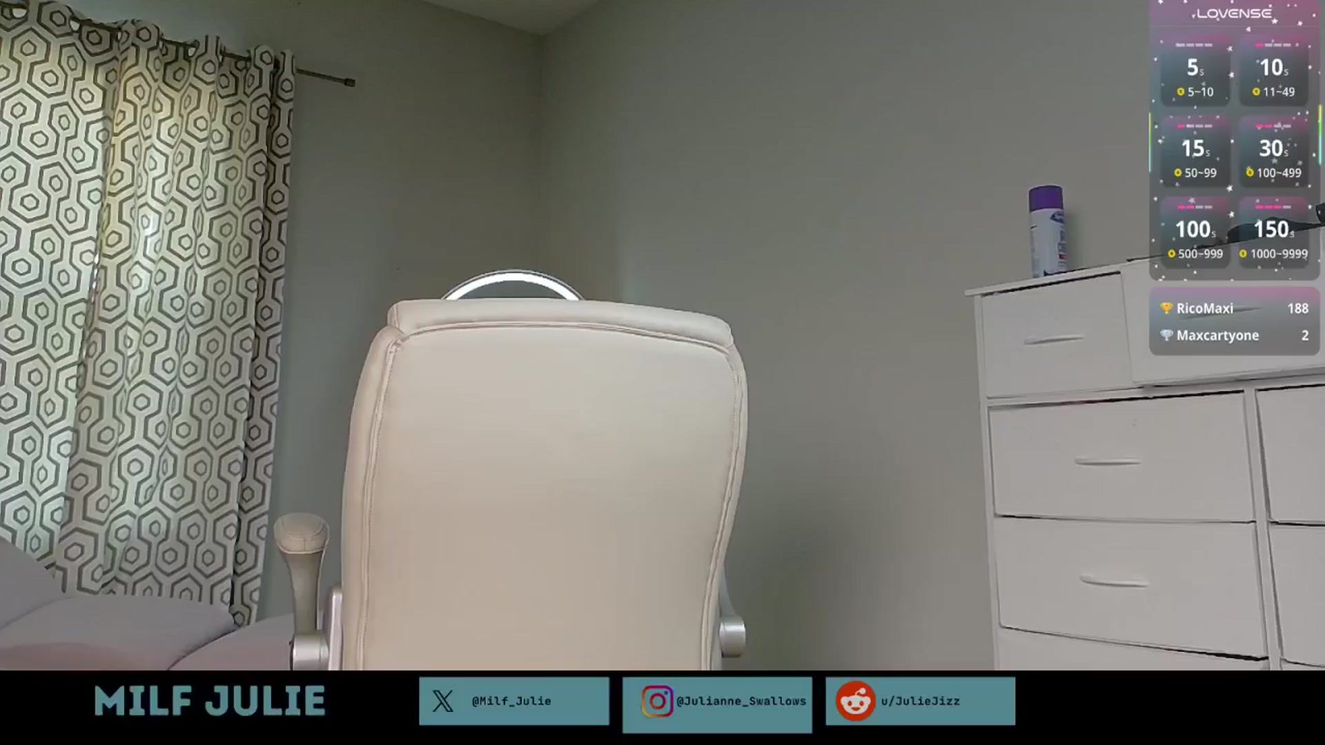 Gallery image thumbnail from Milf_Julie's myfreecams stream on, 01/07/2026, 17:28 image 7 of 20