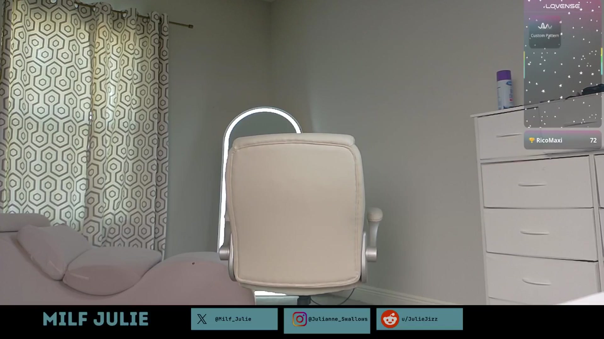 Gallery image thumbnail from Milf_Julie's myfreecams stream on, 01/07/2026, 17:28 image 1 of 20
