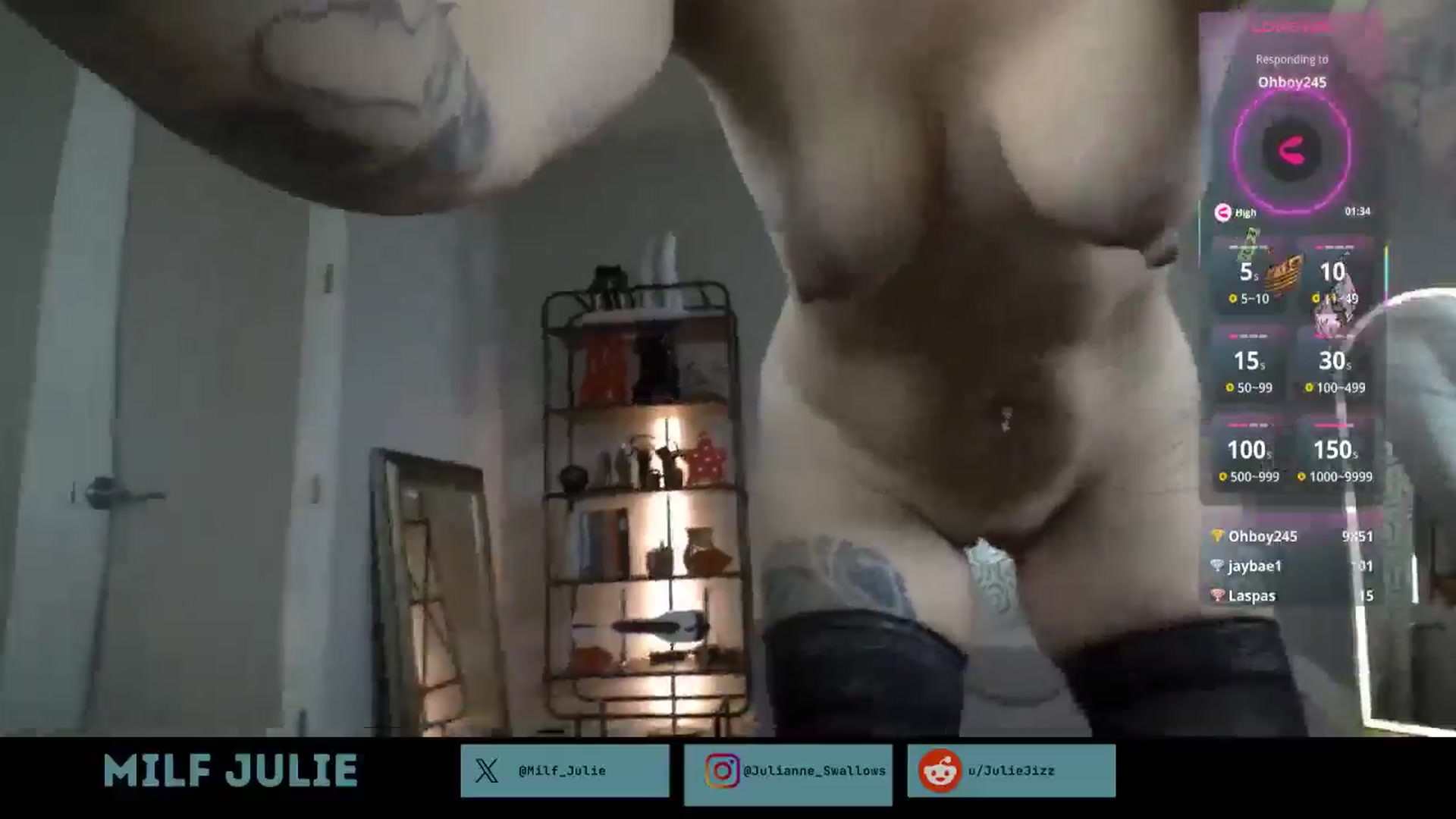 Gallery image thumbnail from Milf_Julie's myfreecams stream on, 01/23/2026, 17:59 image 9 of 20