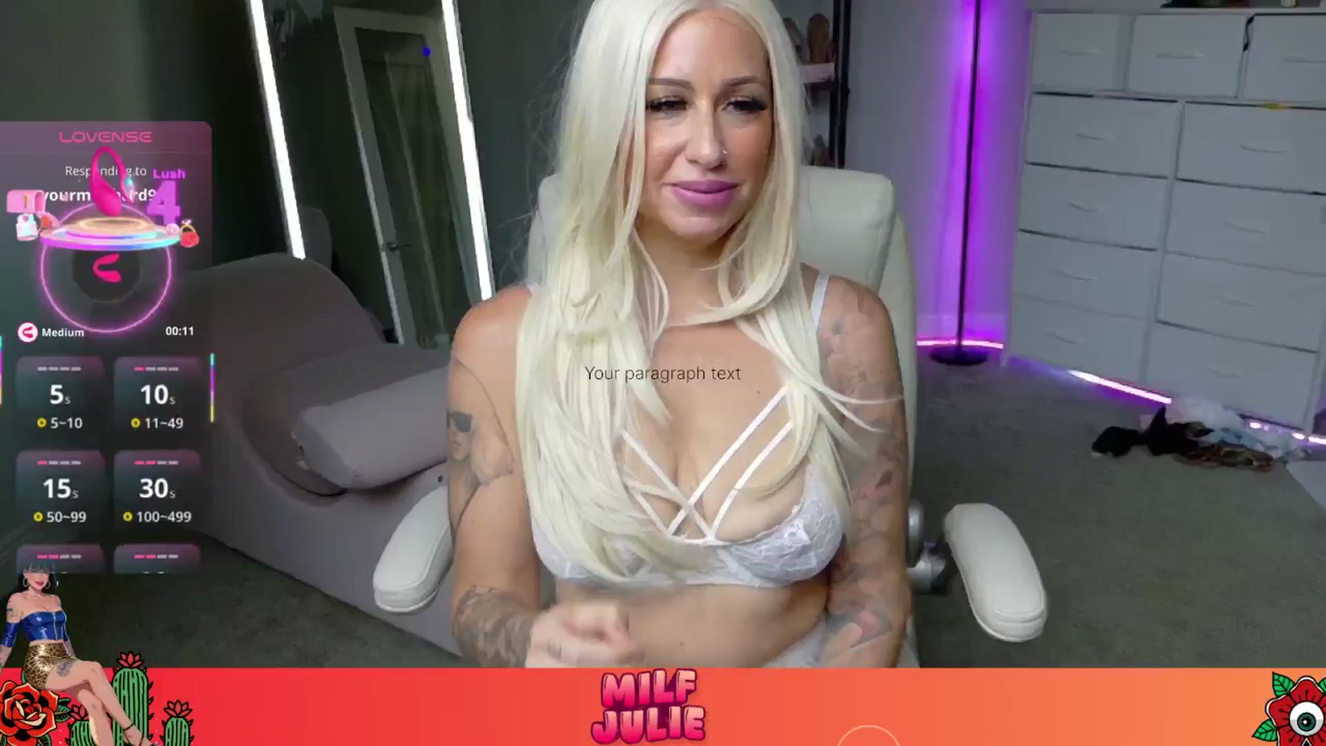 Gallery image thumbnail from Milf_Julie's myfreecams stream on, 04/23/2026, 17:21 image 3 of 20