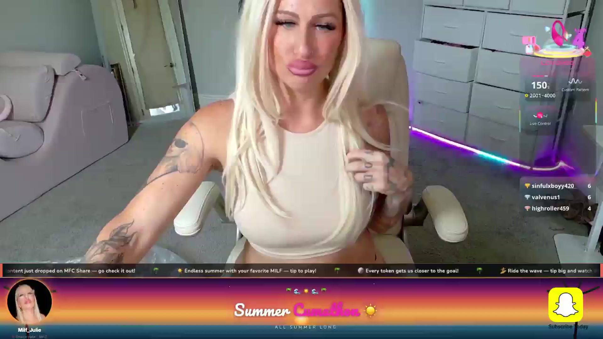 Gallery image thumbnail from Milf_Julie's myfreecams stream on, 06/03/2026, 17:49 image 2 of 20