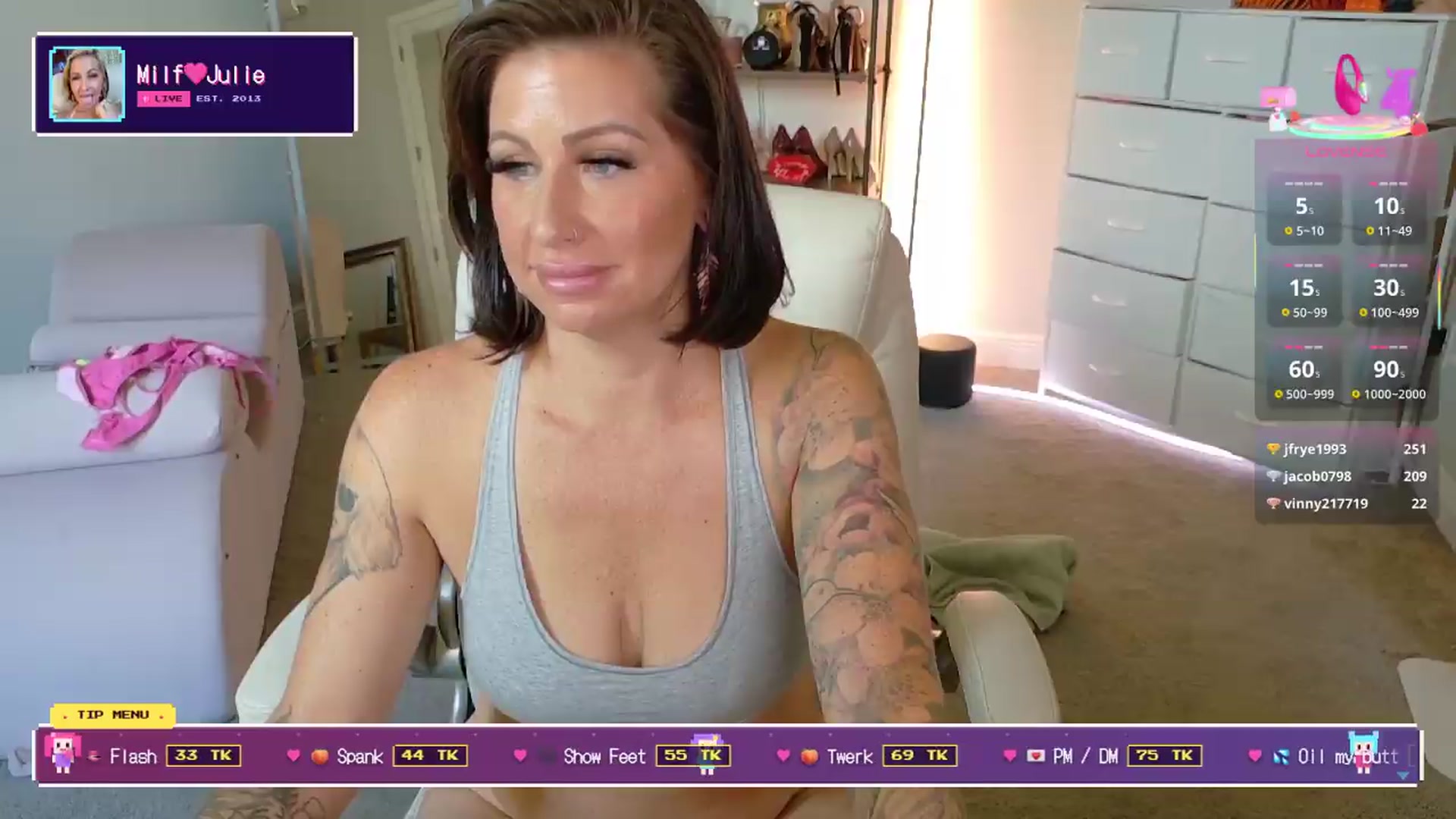 Gallery image thumbnail from Milf_Julie's myfreecams stream on, 06/16/2026, 17:38 image 20 of 20