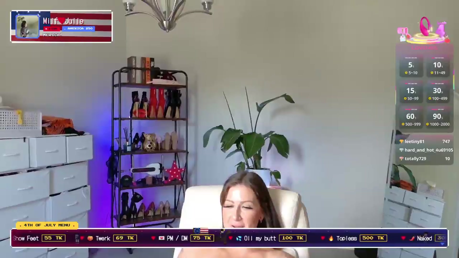 Gallery image thumbnail from Milf_Julie's myfreecams stream on, 06/24/2026, 18:06 image 9 of 20