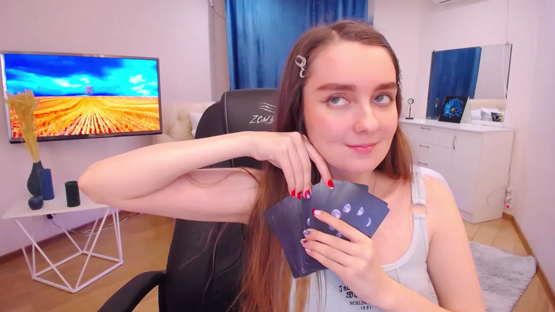 Gallery image thumbnail from Milim_Nava's myfreecams stream on, 07/09/2023, 13:42 image 1 of 20