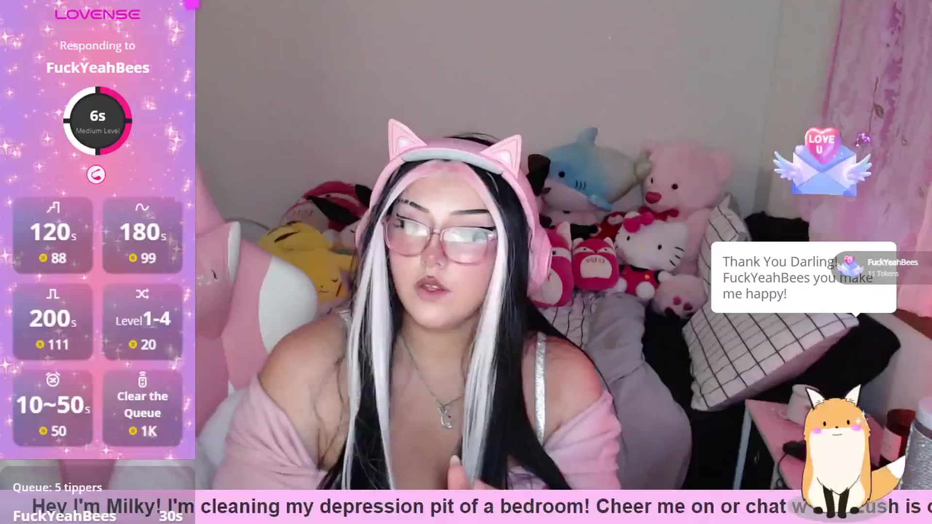 Gallery image thumbnail from MilkyyyBunny's myfreecams stream on, 04/18/2025, 12:58 image 9 of 20