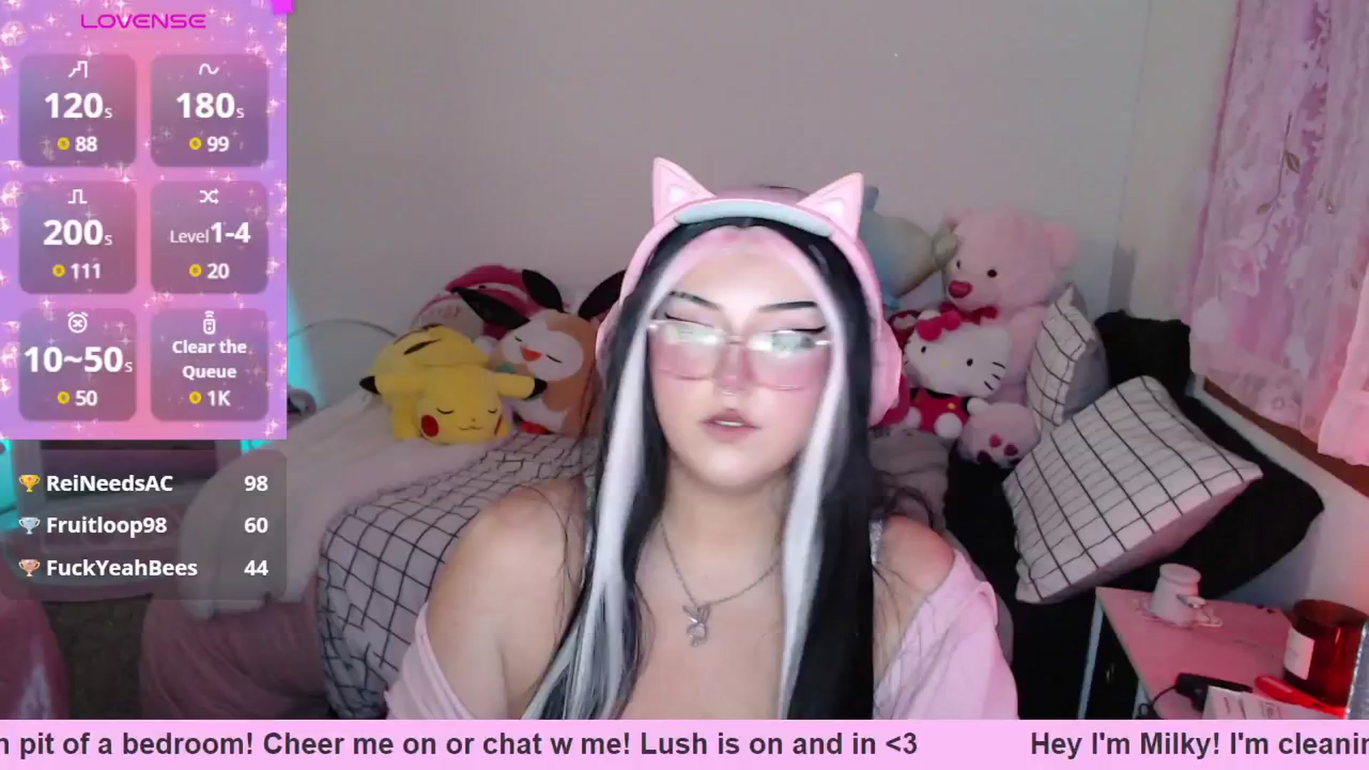 Gallery image thumbnail from MilkyyyBunny's myfreecams stream on, 04/18/2025, 12:58 image 1 of 20