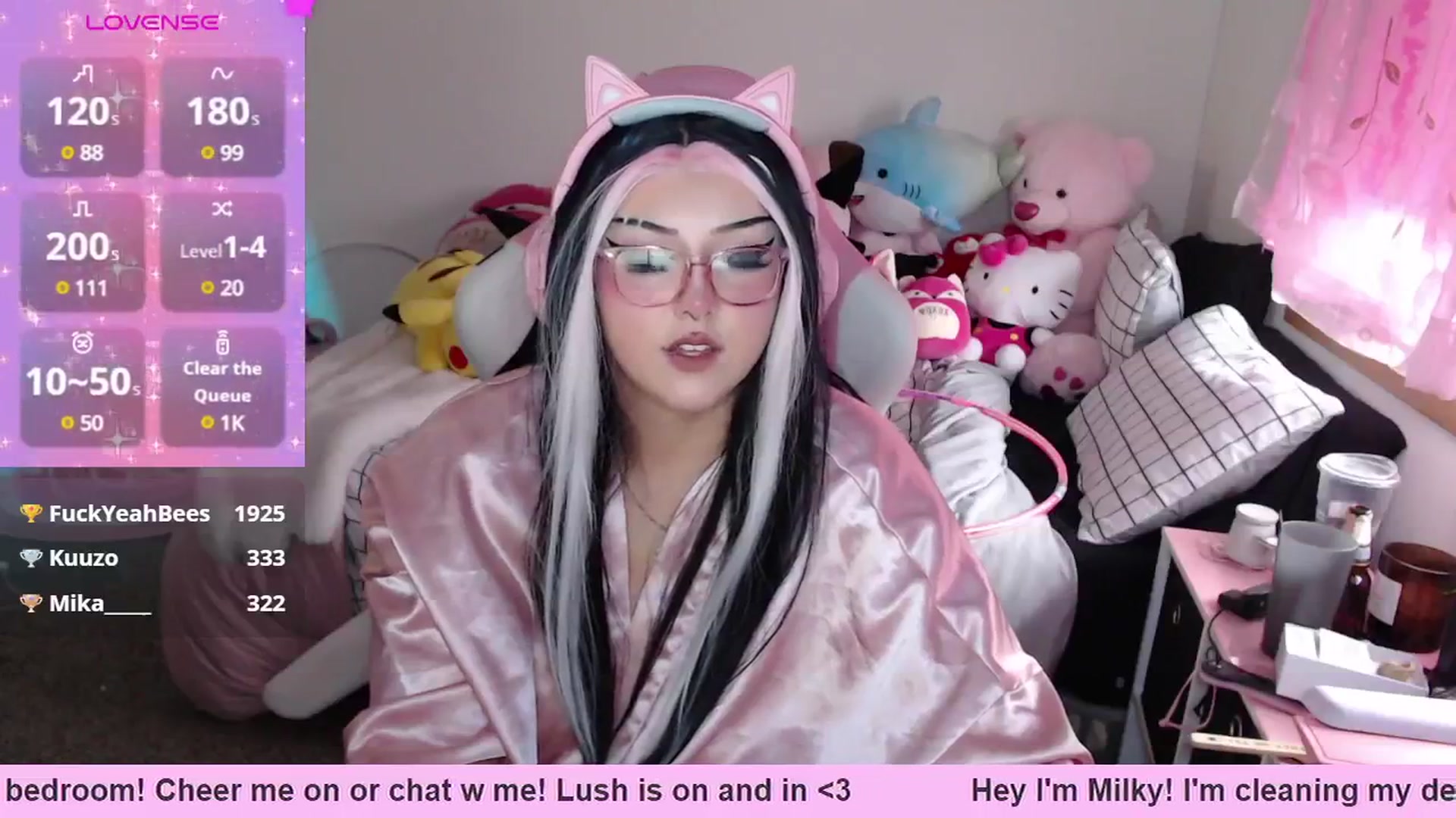 Gallery image thumbnail from MilkyyyBunny's myfreecams stream on, 04/18/2025, 14:00 image 14 of 20