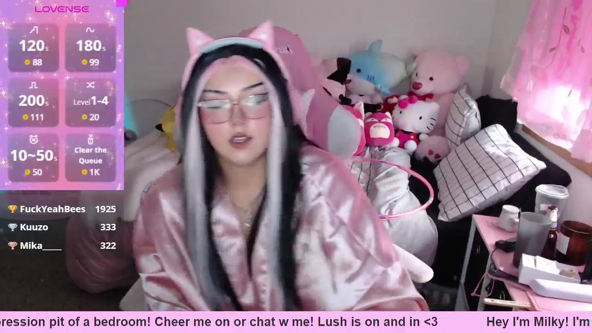 Gallery image thumbnail from MilkyyyBunny's myfreecams stream on, 04/18/2025, 14:00 image 13 of 20