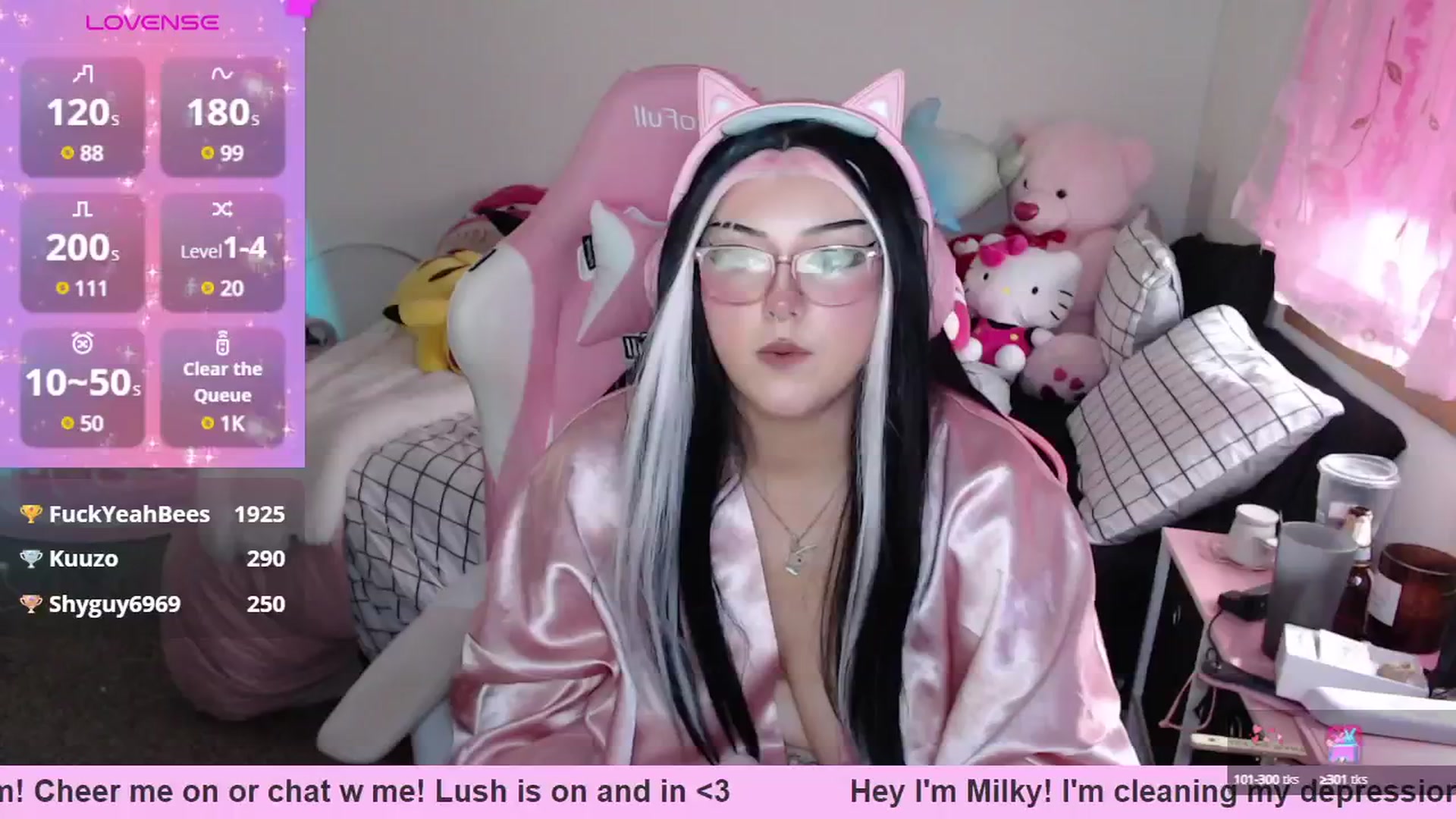 Gallery image thumbnail from MilkyyyBunny's myfreecams stream on, 04/18/2025, 14:00 image 7 of 20
