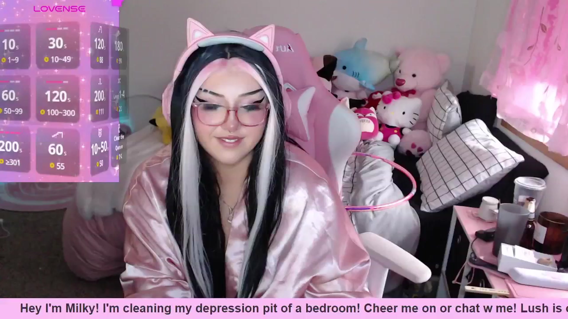 Gallery image thumbnail from MilkyyyBunny's myfreecams stream on, 04/18/2025, 14:00 image 3 of 20