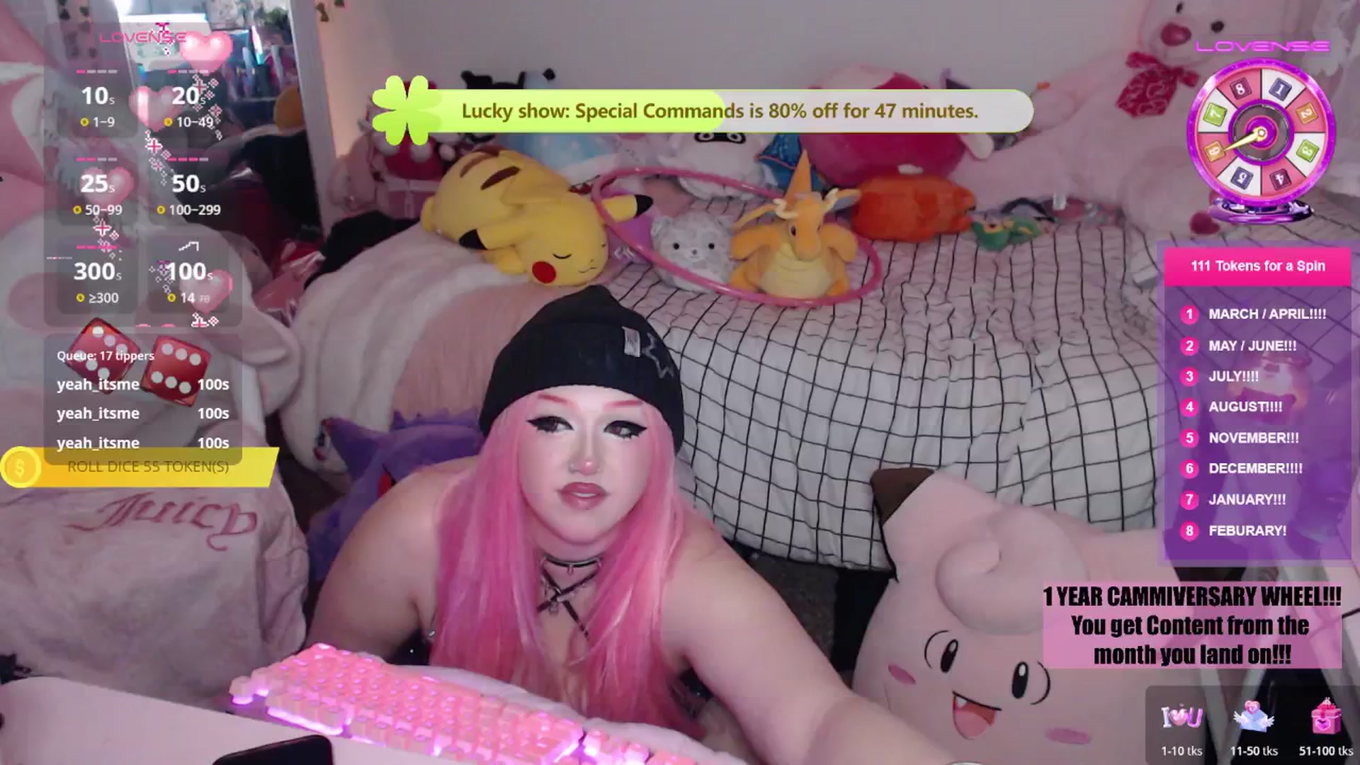 Gallery image thumbnail from MilkyyyBunny's myfreecams stream on, 03/03/2026, 12:17 image 18 of 20