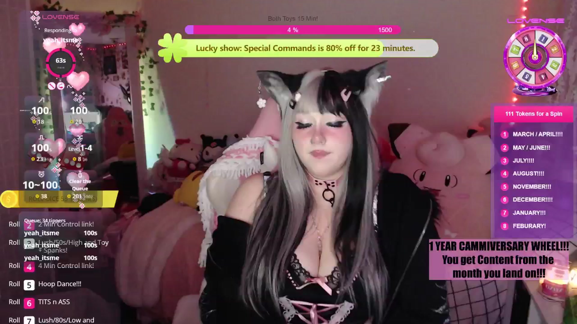 Gallery image thumbnail from MilkyyyBunny's myfreecams stream on, 03/04/2026, 12:19 image 13 of 20