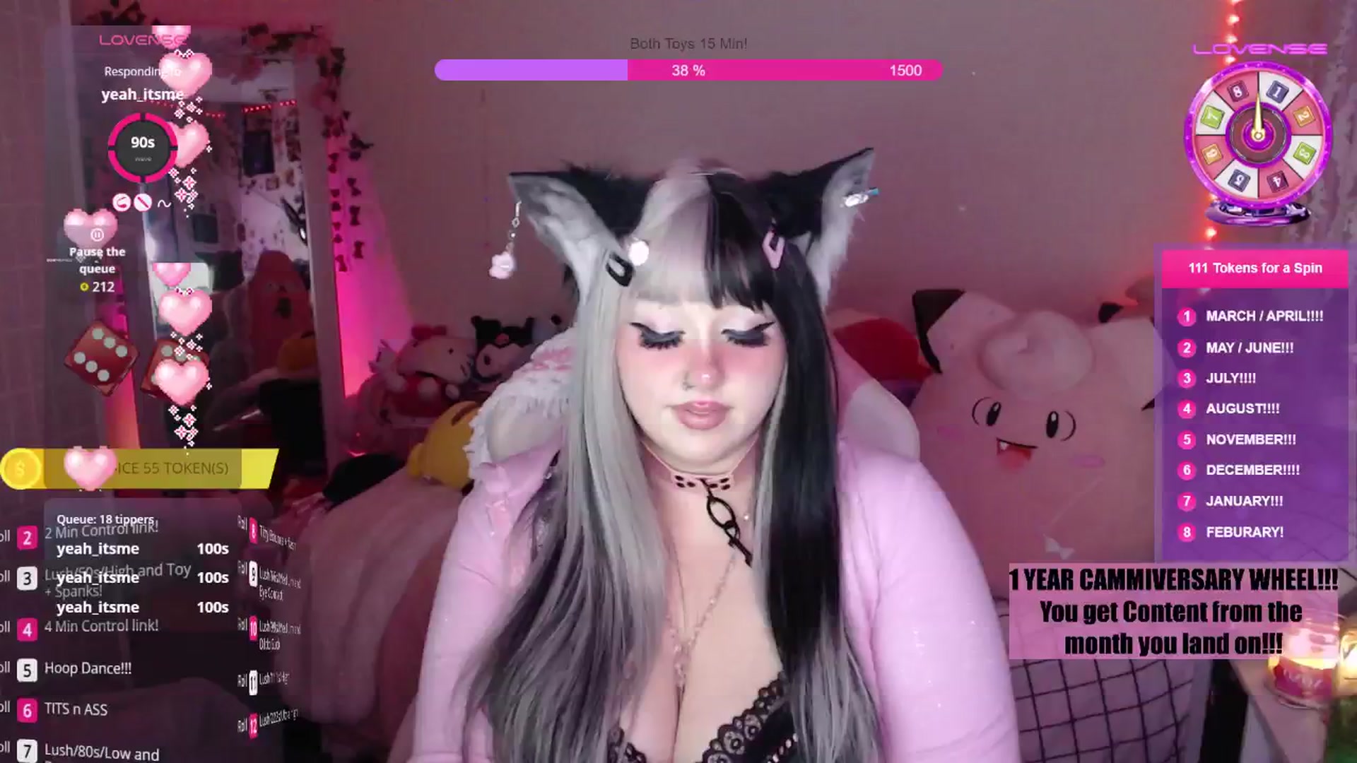 Gallery image thumbnail from MilkyyyBunny's myfreecams stream on, 03/04/2026, 12:19 image 16 of 20
