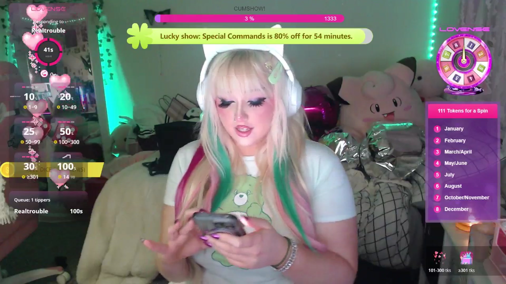 Gallery image thumbnail from MilkyyyBunny's myfreecams stream on, 03/30/2026, 08:37 image 9 of 20