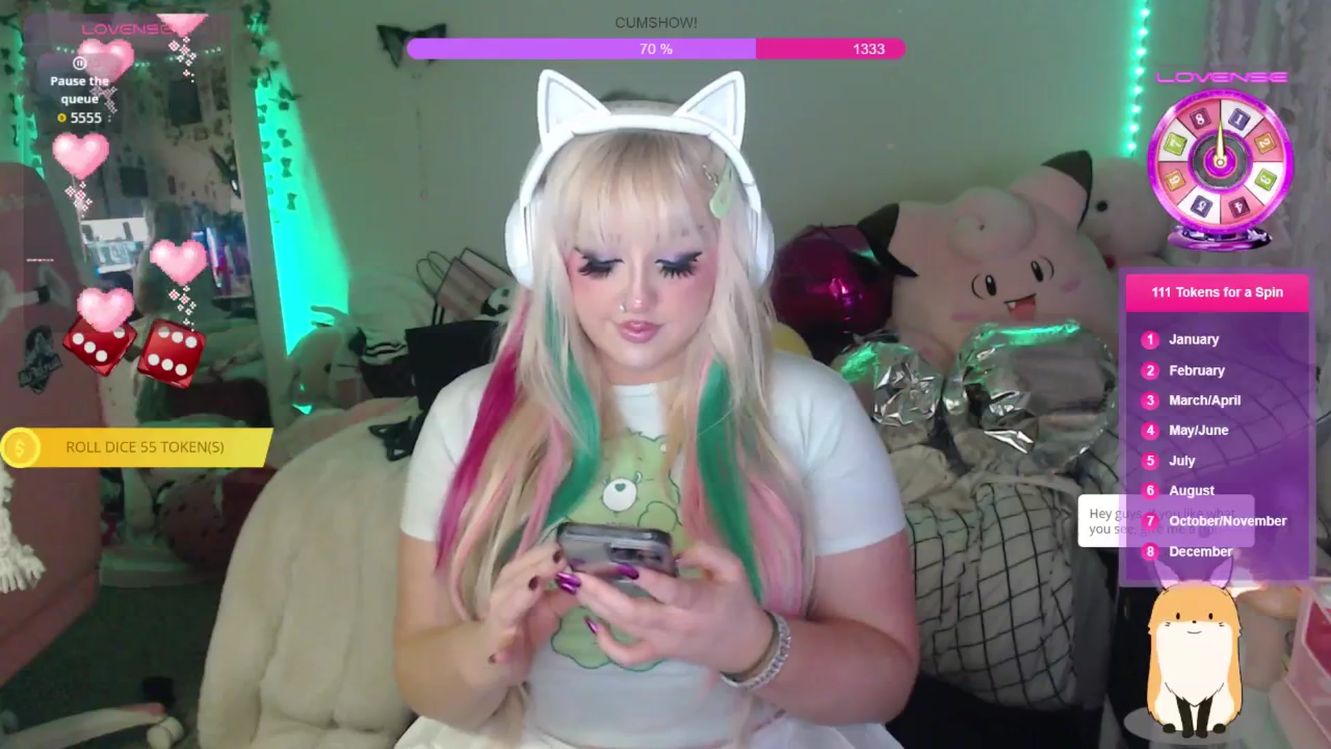 Gallery image thumbnail from MilkyyyBunny's myfreecams stream on, 03/30/2026, 08:37 image 17 of 20