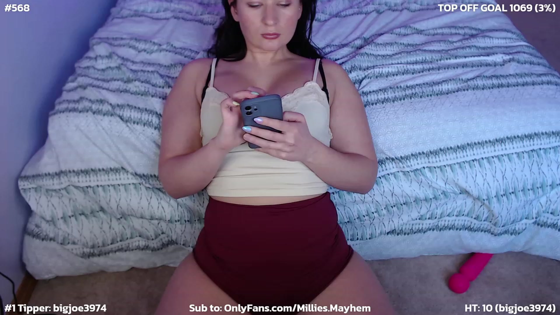 Gallery image thumbnail from MillieBrooks's myfreecams stream on, 01/17/2023, 22:11 image 9 of 20
