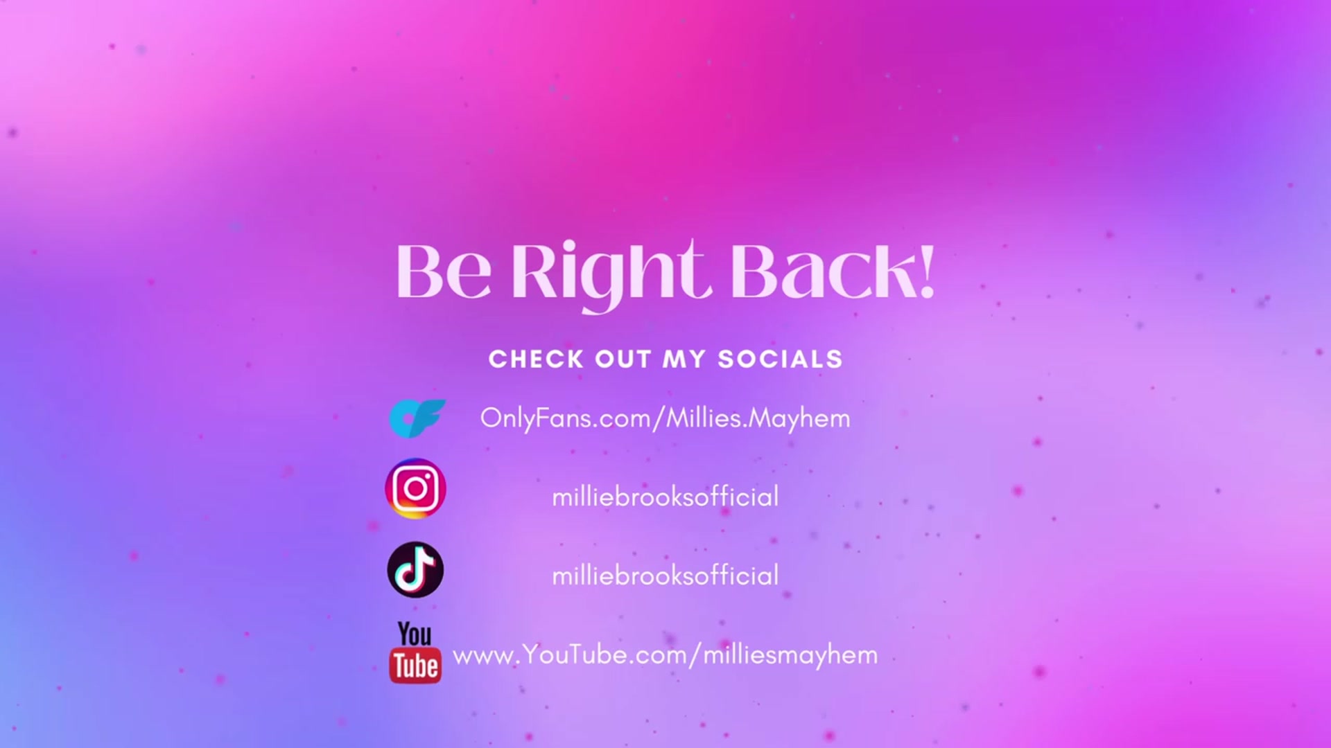 Gallery image thumbnail from MillieBrooks's myfreecams stream on, 04/26/2023, 02:22 image 1 of 20