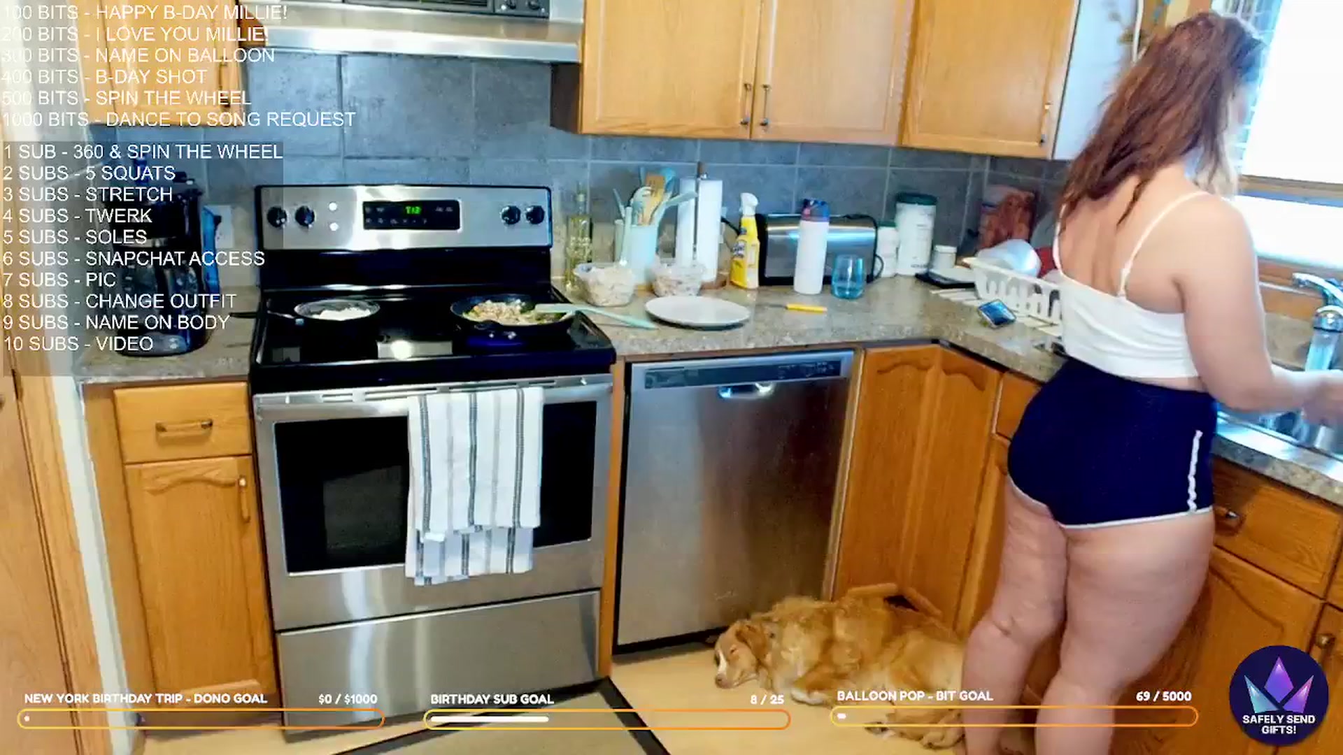 Gallery image thumbnail from MillieBrooks's myfreecams stream on, 06/12/2025, 01:22 image 14 of 20