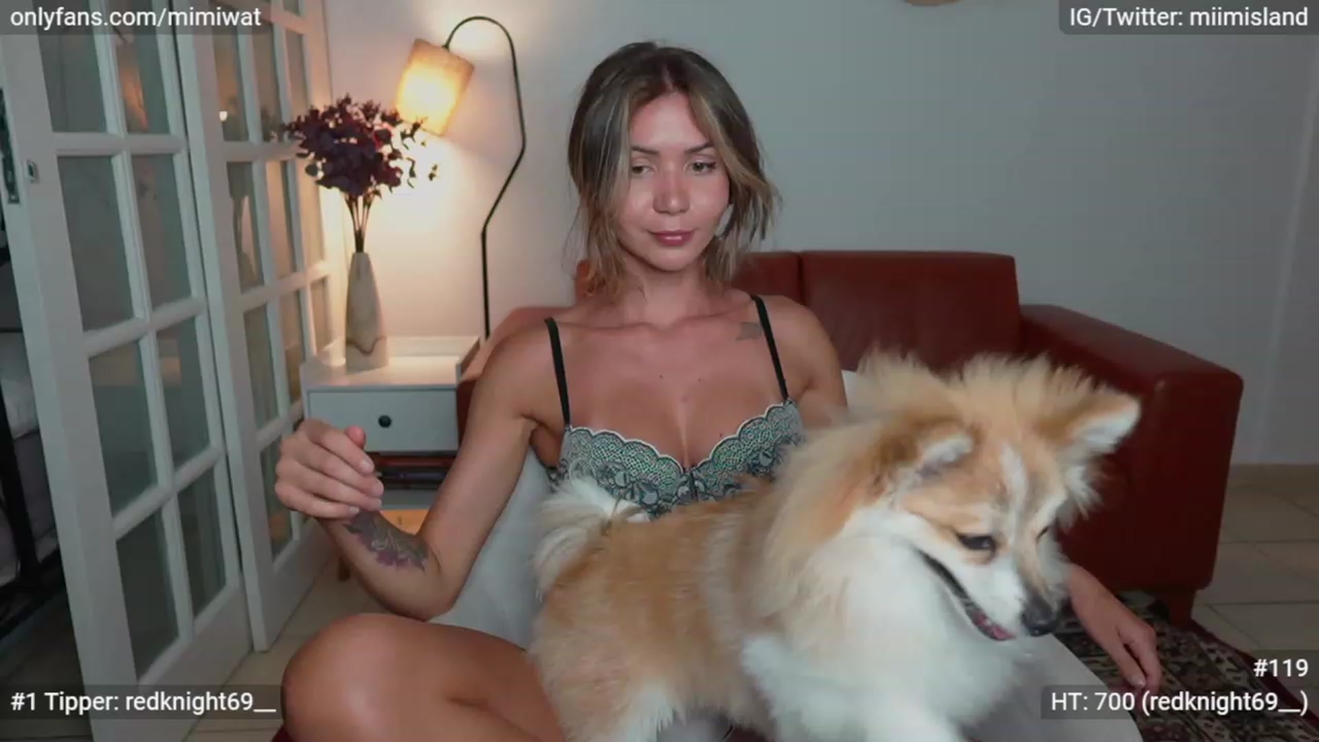 Gallery image thumbnail from Mimiwat's myfreecams stream on, 01/16/2023, 23:21 image 18 of 20