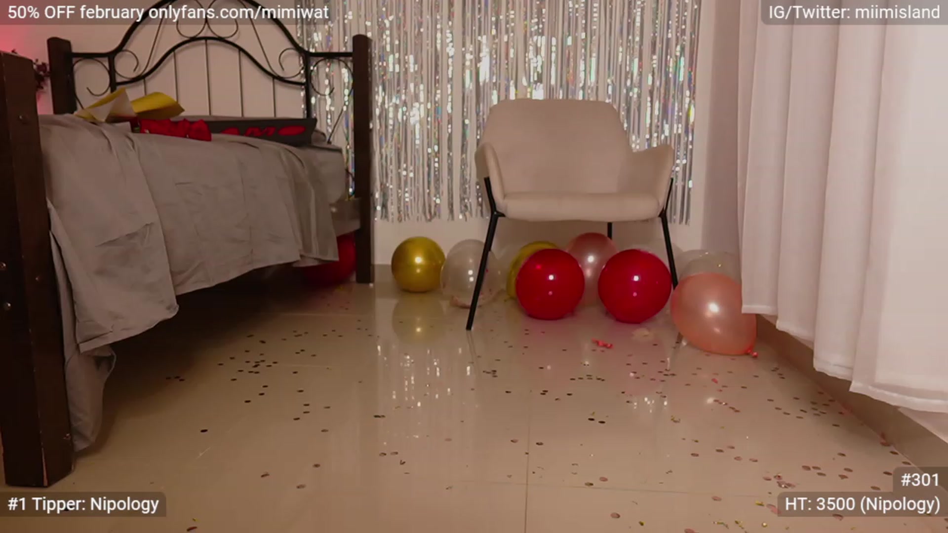 Gallery image thumbnail from Mimiwat's myfreecams stream on, 02/15/2023, 01:30 image 16 of 20