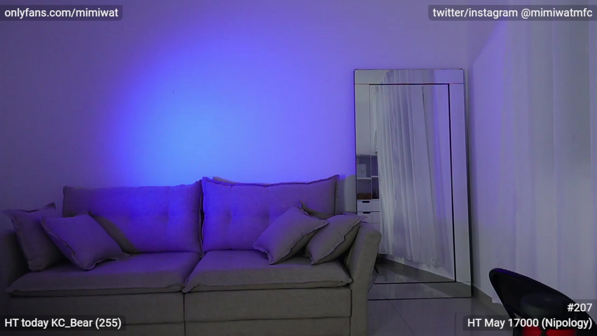 Gallery image thumbnail from Mimiwat's myfreecams stream on, 05/10/2023, 01:25 image 2 of 20