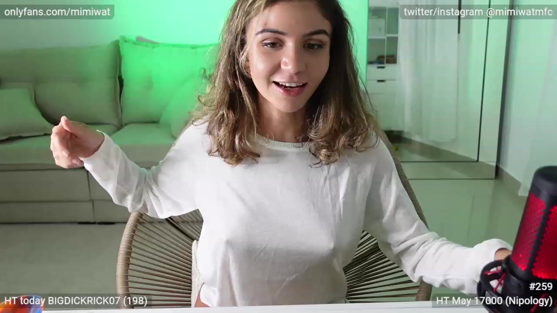 Gallery image thumbnail from Mimiwat's myfreecams stream on, 05/12/2023, 02:34 image 4 of 20