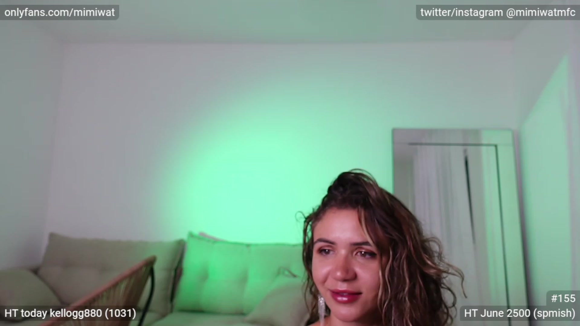 Gallery image thumbnail from Mimiwat's myfreecams stream on, 06/03/2023, 04:39 image 18 of 20