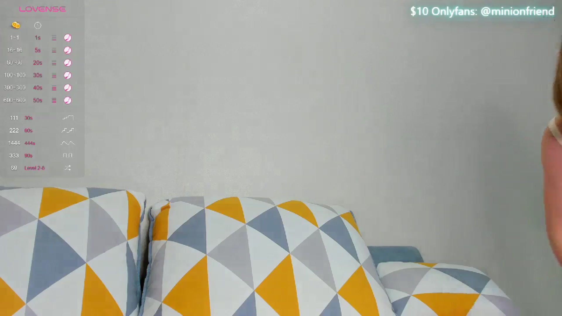 Gallery image thumbnail from MinionFriend_'s myfreecams stream on, 04/08/2024, 22:40 image 6 of 20