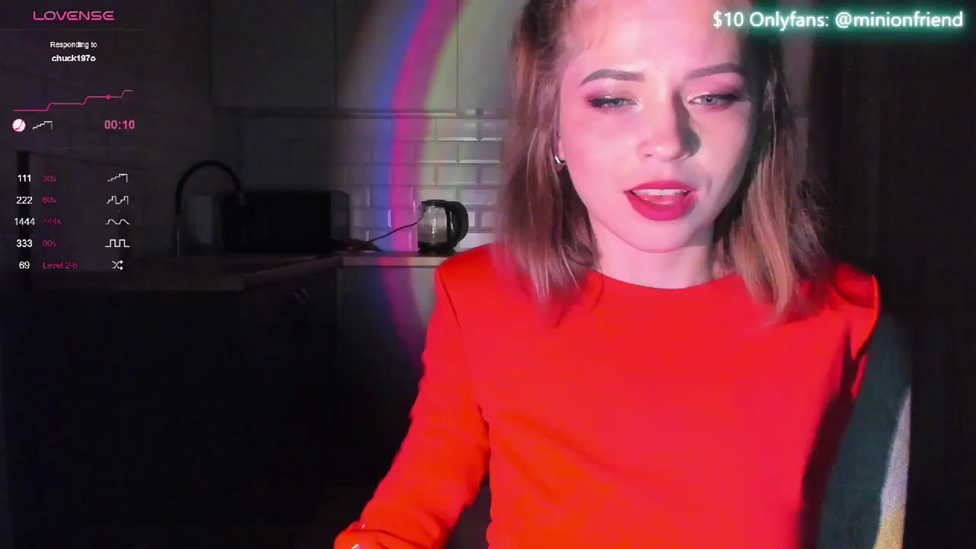 Gallery image thumbnail from MinionFriend_'s myfreecams stream on, 04/13/2024, 21:00 image 5 of 20