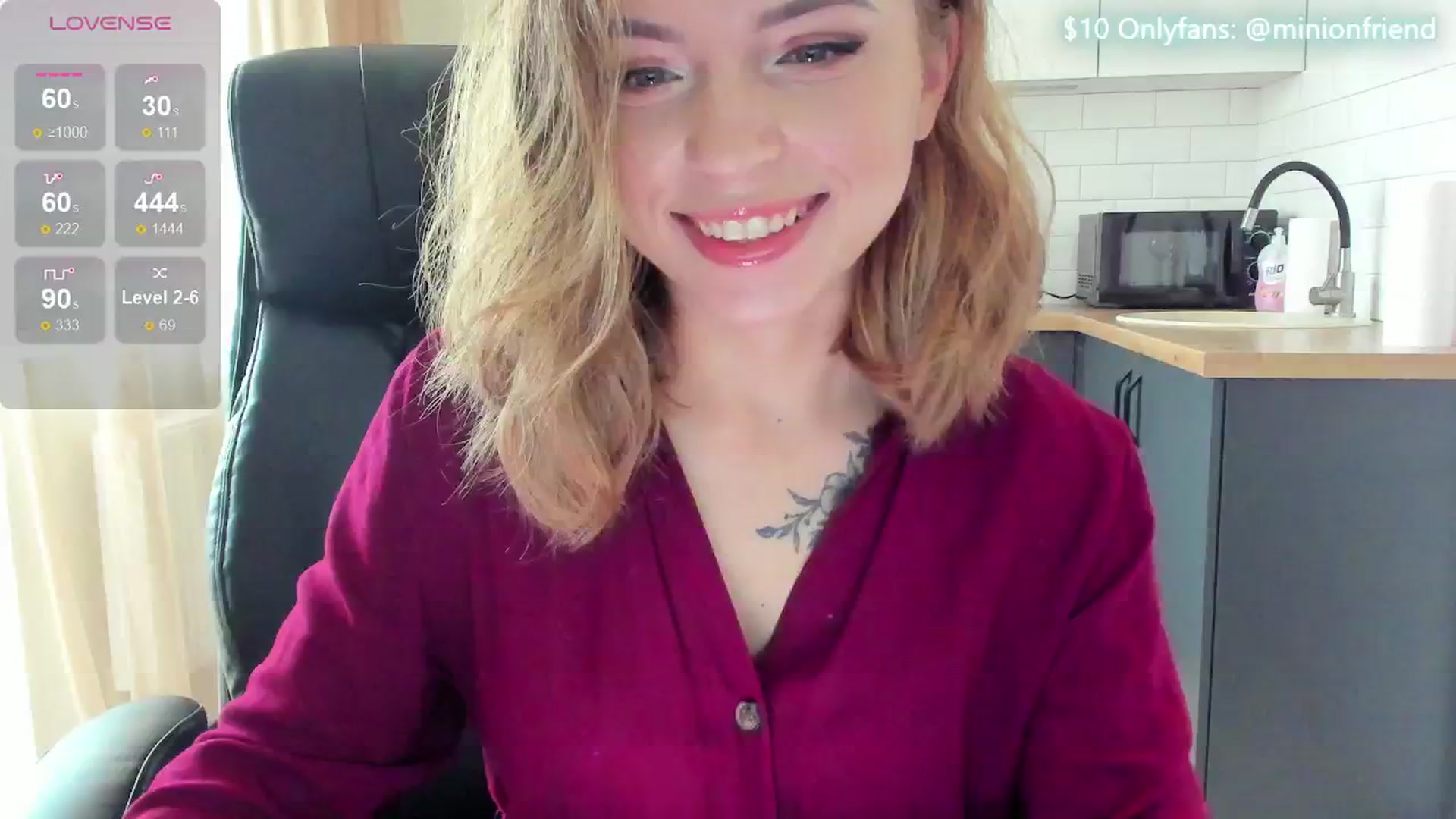 Gallery image thumbnail from MinionFriend_'s myfreecams stream on, 06/15/2024, 10:36 image 4 of 20