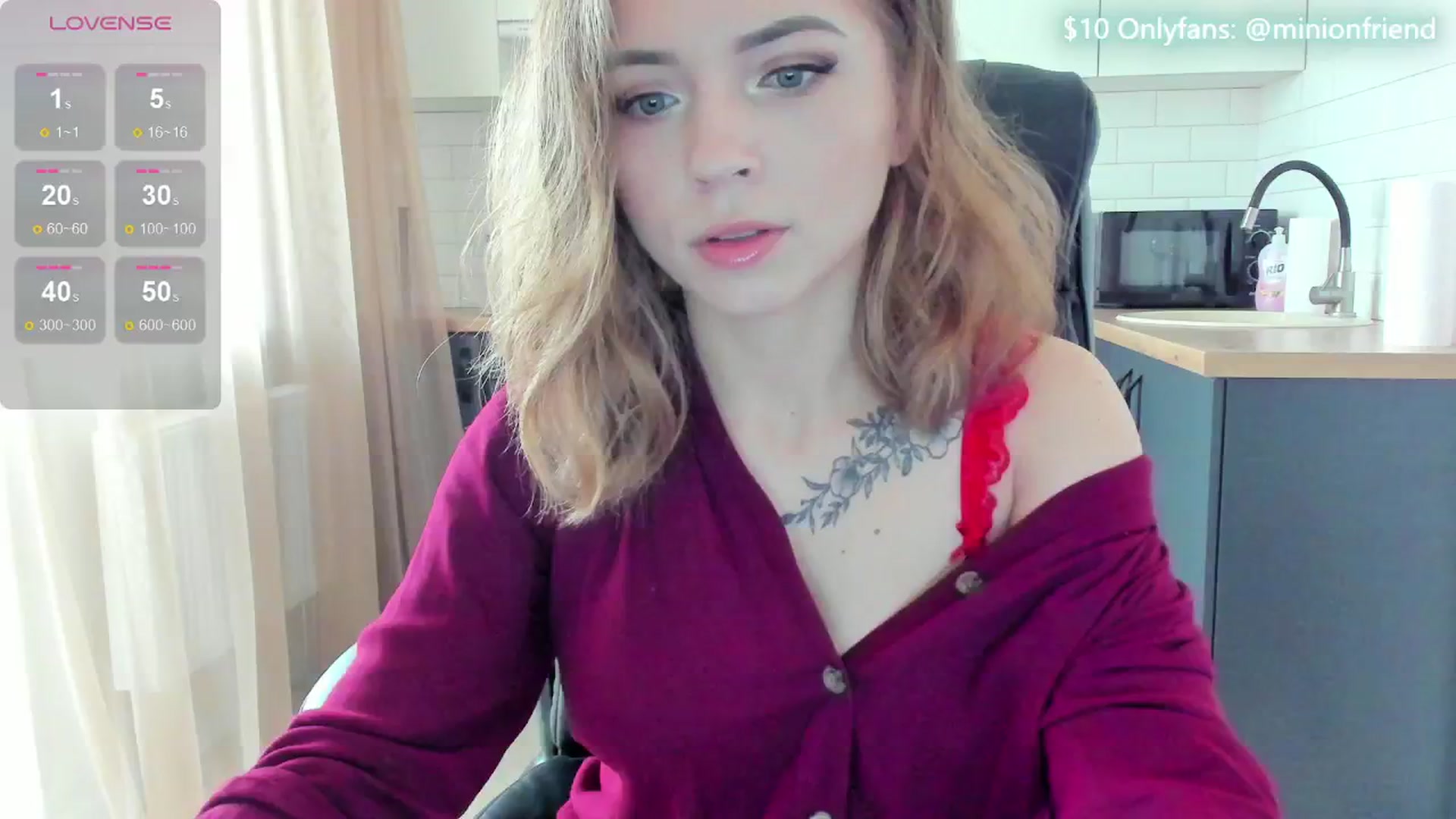Gallery image thumbnail from MinionFriend_'s myfreecams stream on, 06/15/2024, 10:36 image 20 of 20