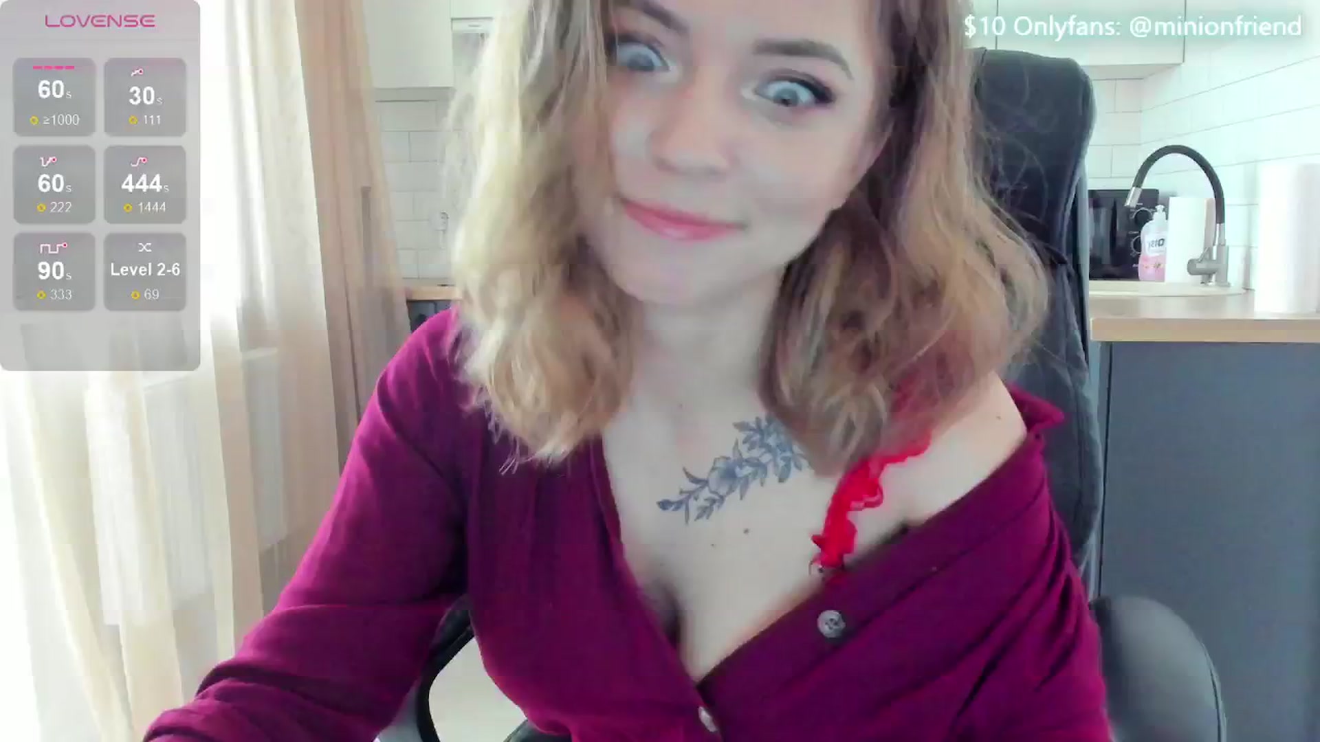 Gallery image thumbnail from MinionFriend_'s myfreecams stream on, 06/15/2024, 10:36 image 10 of 20