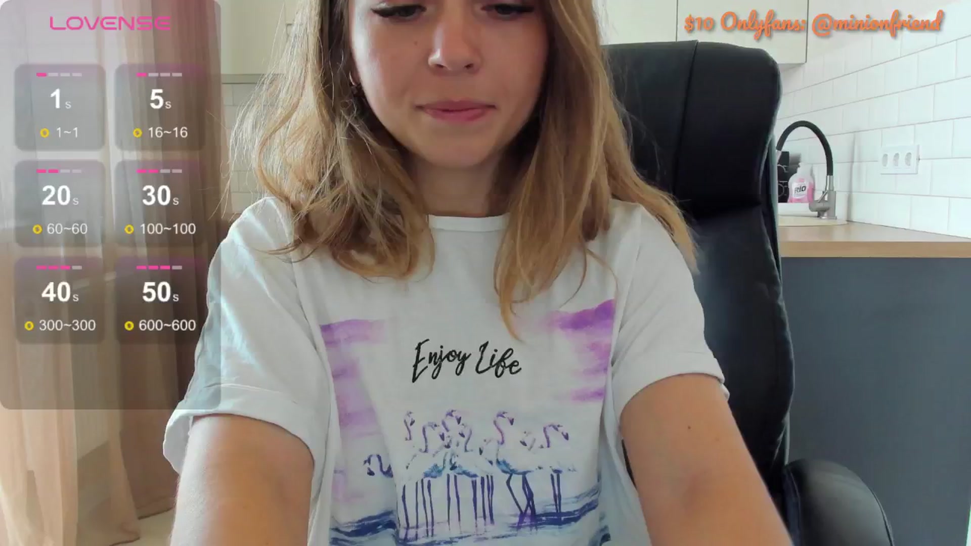 Gallery image thumbnail from MinionFriend_'s myfreecams stream on, 09/10/2024, 10:47 image 17 of 20