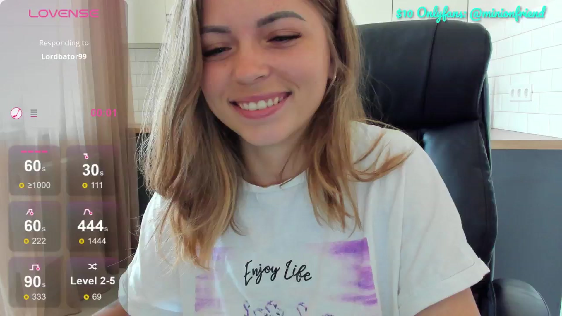 Gallery image thumbnail from MinionFriend_'s myfreecams stream on, 09/10/2024, 10:47 image 14 of 20